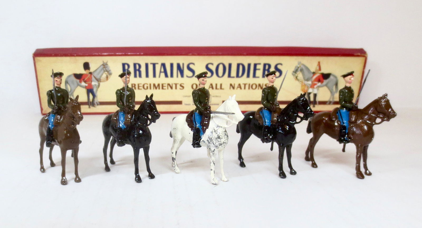 Britains #2028 Red Army Cavalry (1 of 1)