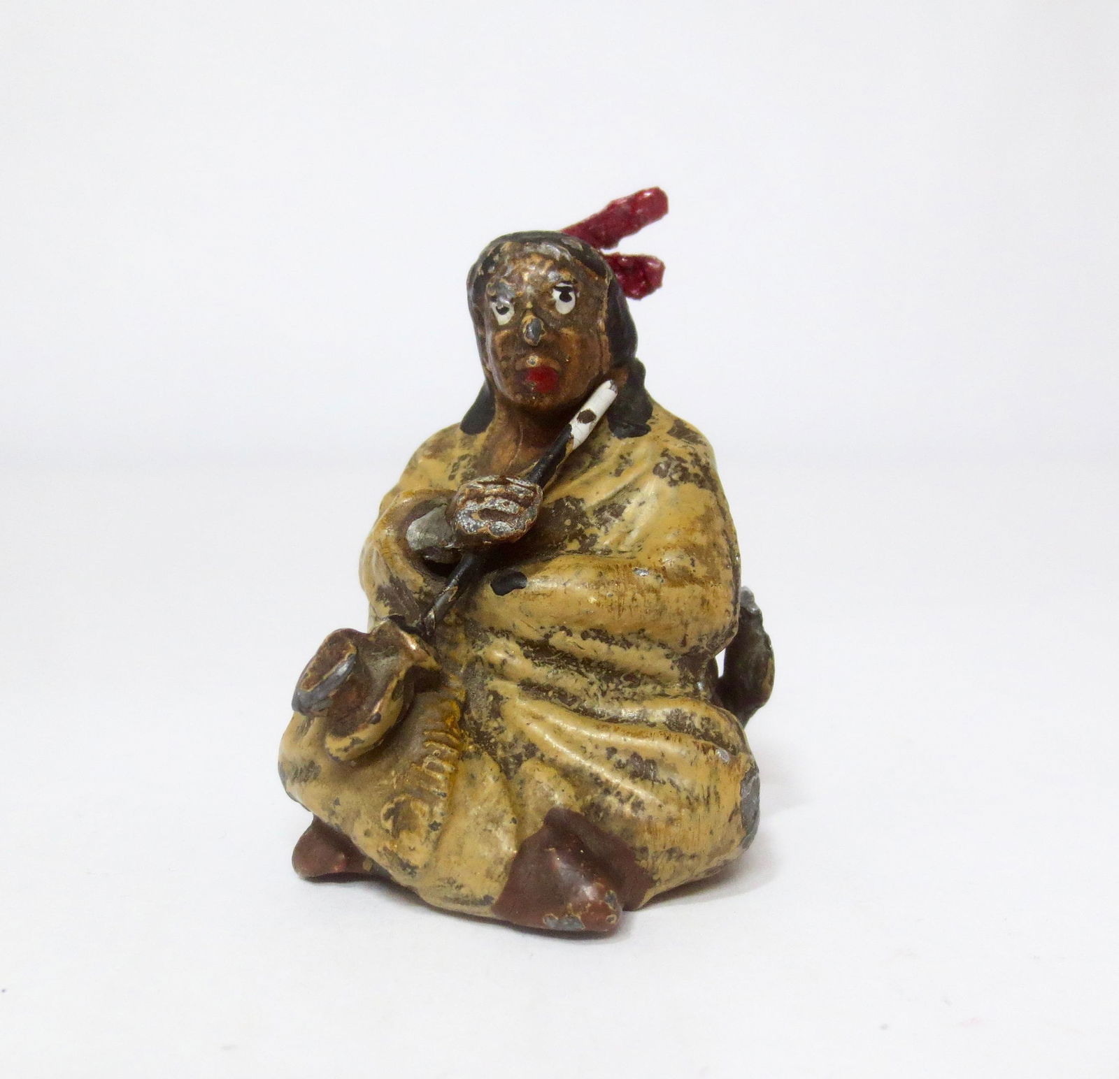 Heyde 2" American Indian smoking Peace Pipe (1 of 1)