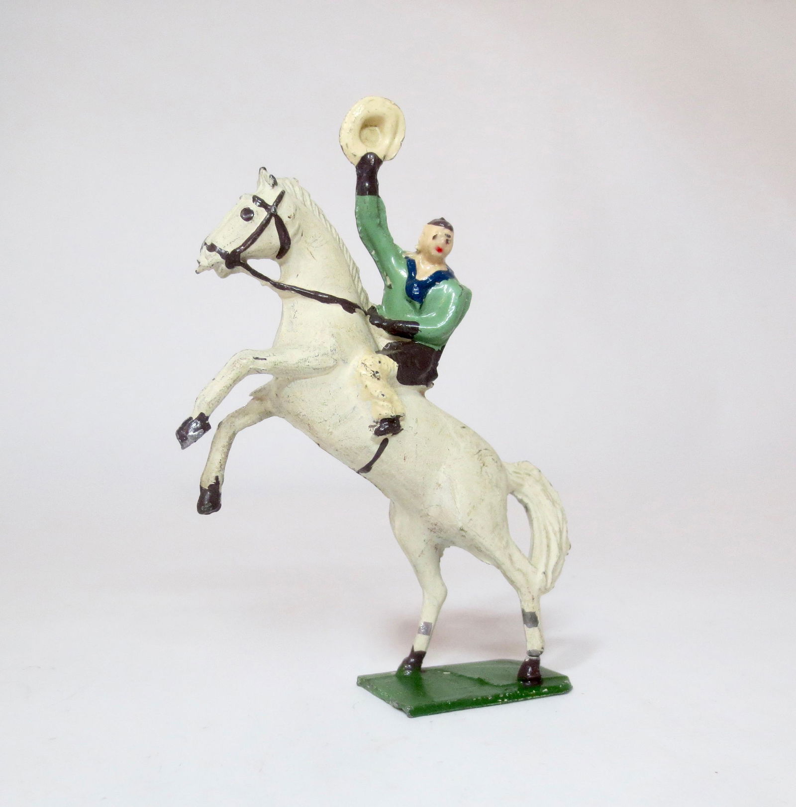 Phillip Segal Mounted Cowboy on Rearing Horse (1 of 1)