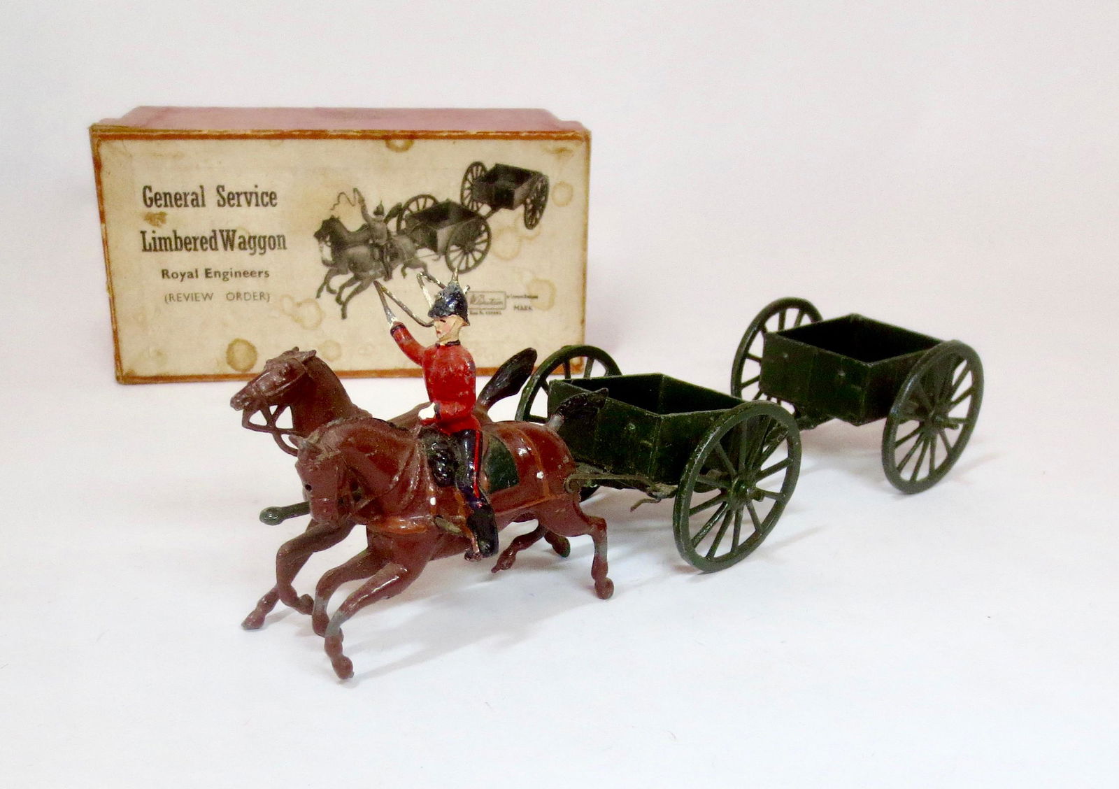 Britains #1330 General Service Limbered Wagon (1 of 1)