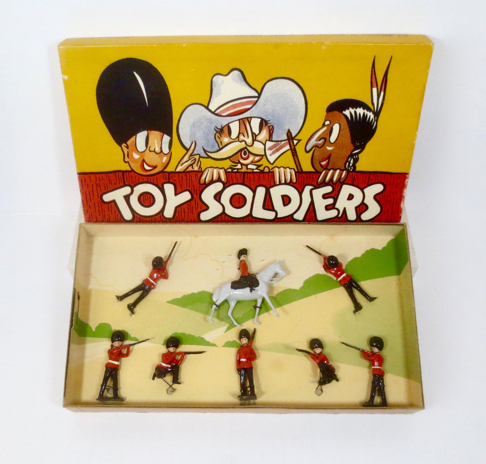 Britains #215s Footguards in Assorted Positions (1 of 1)