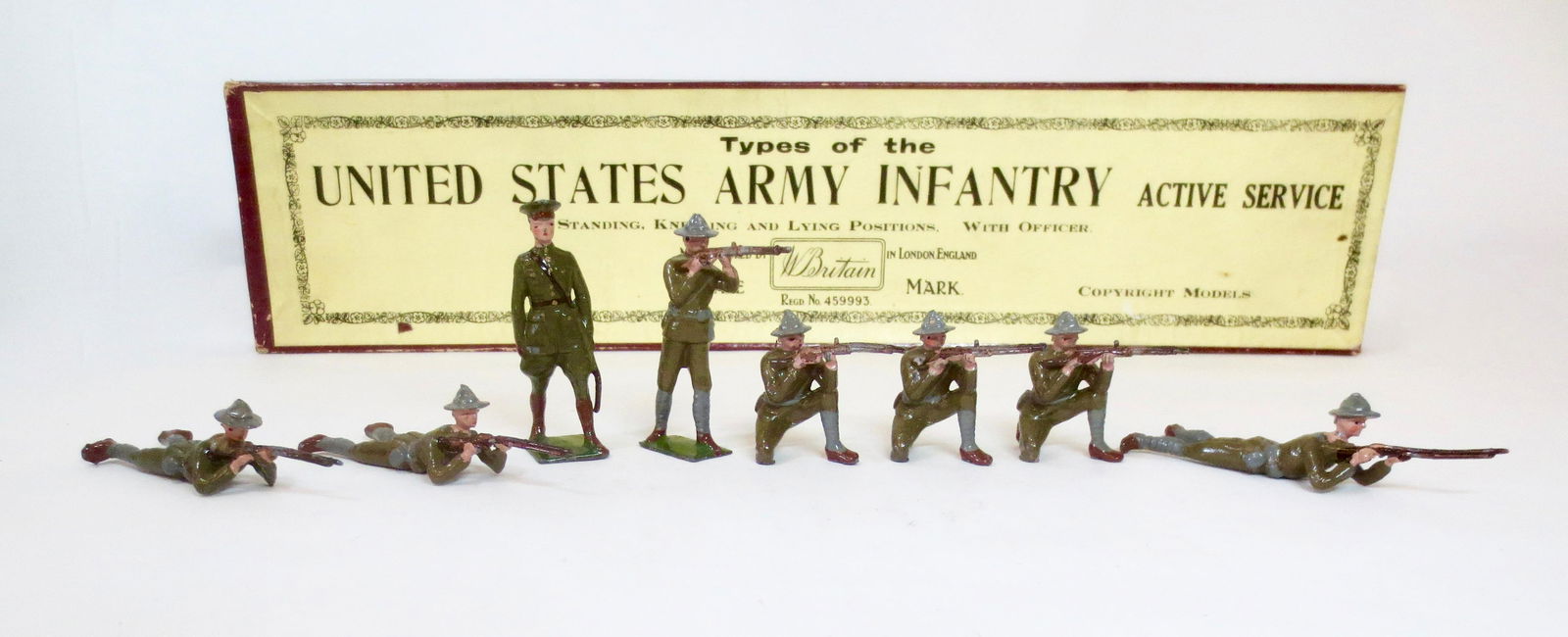 Britains #1251 U.S.A. Infantry (1 of 1)
