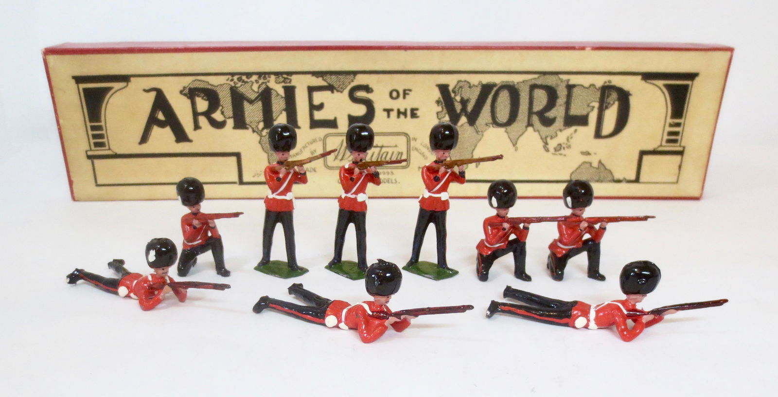 Britains #1283 Grenadier Guards Firing (1 of 1)