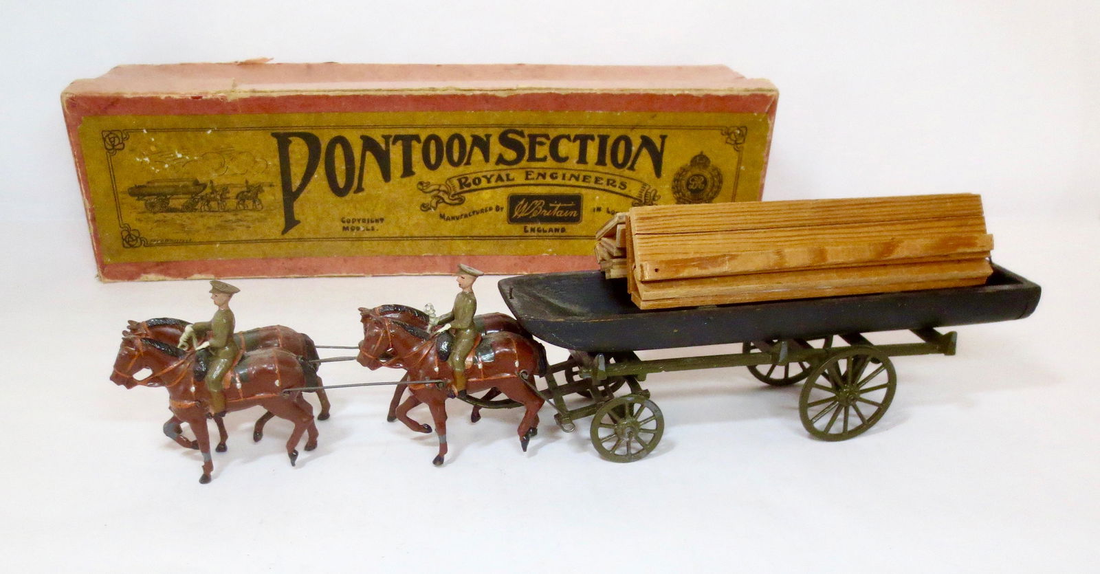 Britains #1254 Royal Engineers Pontoon (1 of 1)