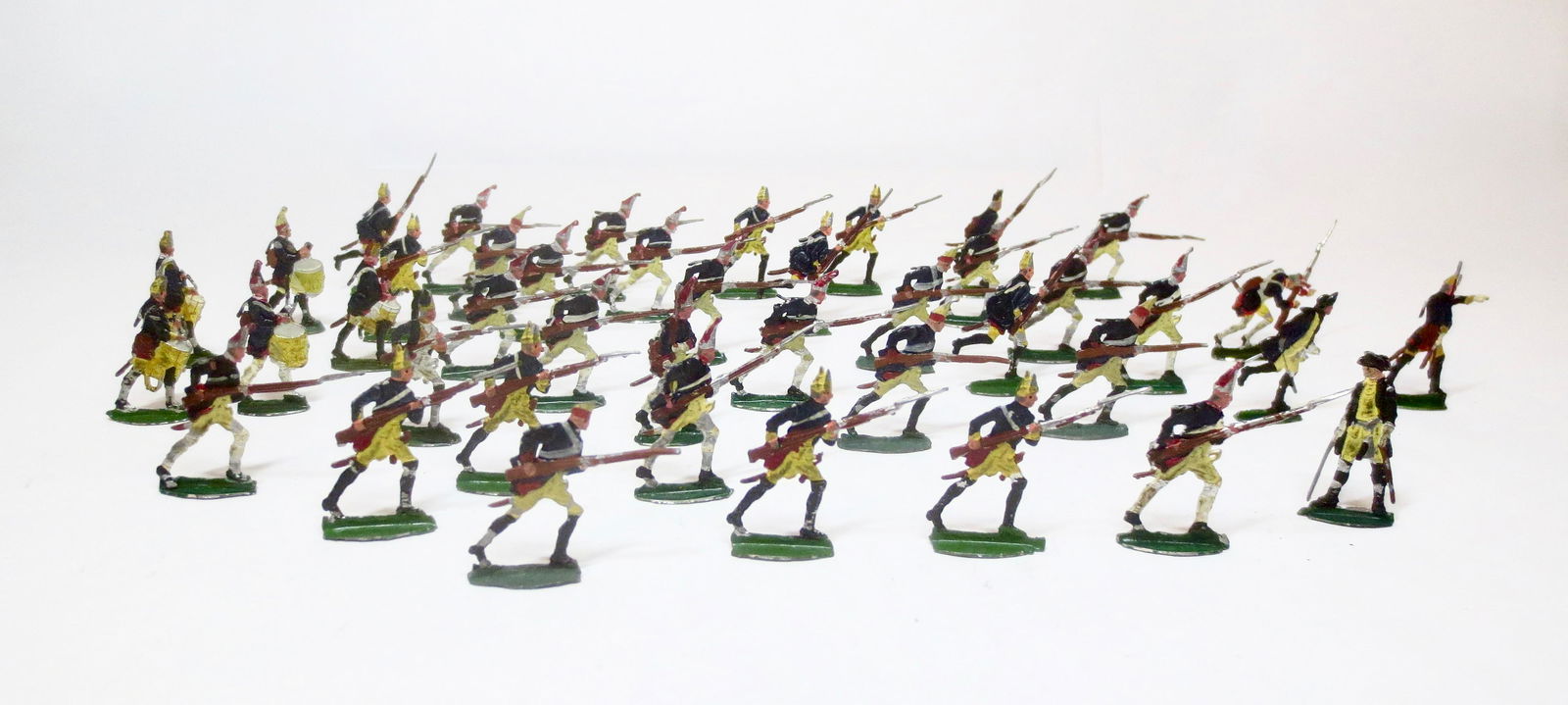 Early Flats Grenadiers Marching at the Ready (1 of 1)