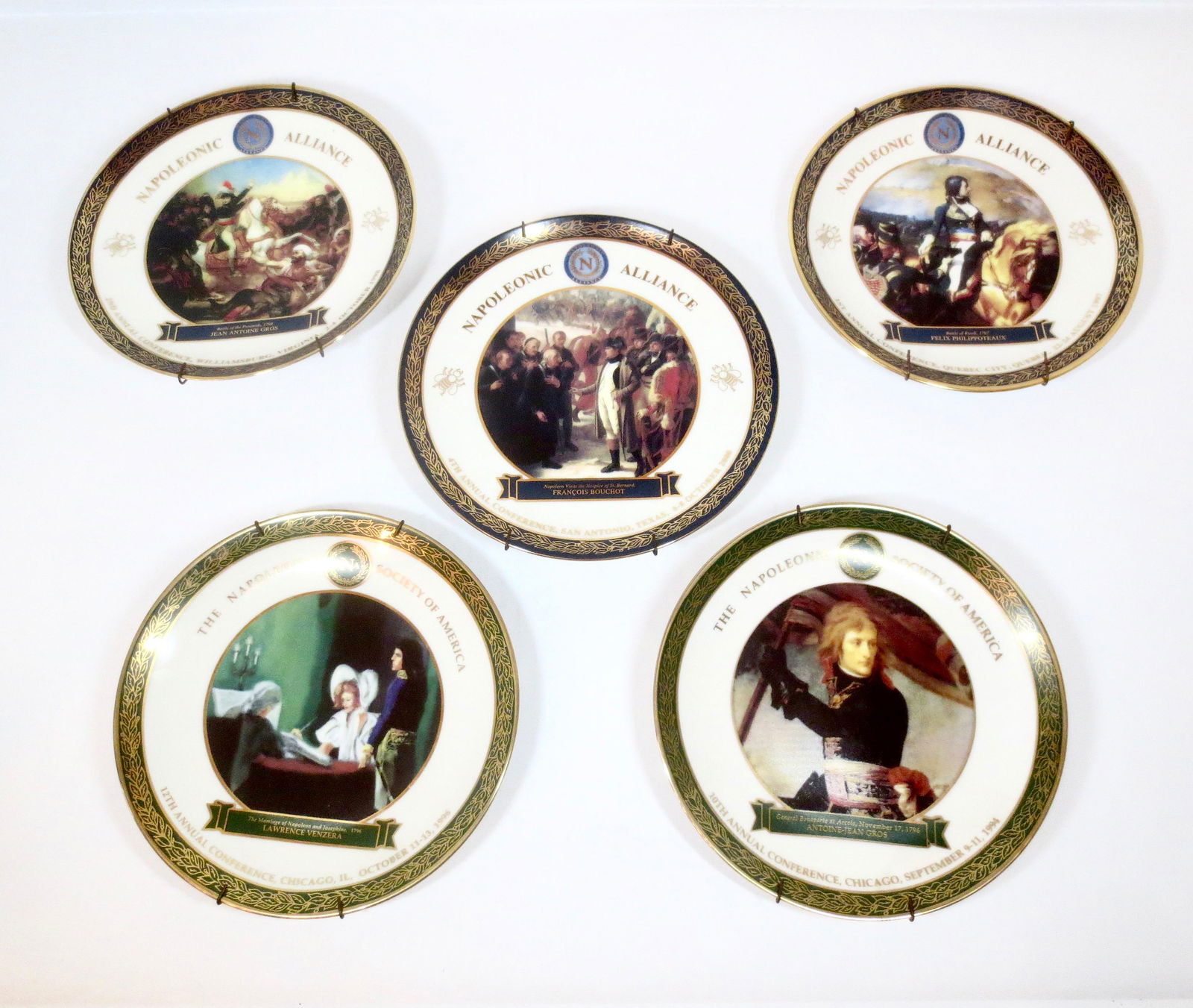 Napoleonic Society Decorative China Plates (1 of 1)