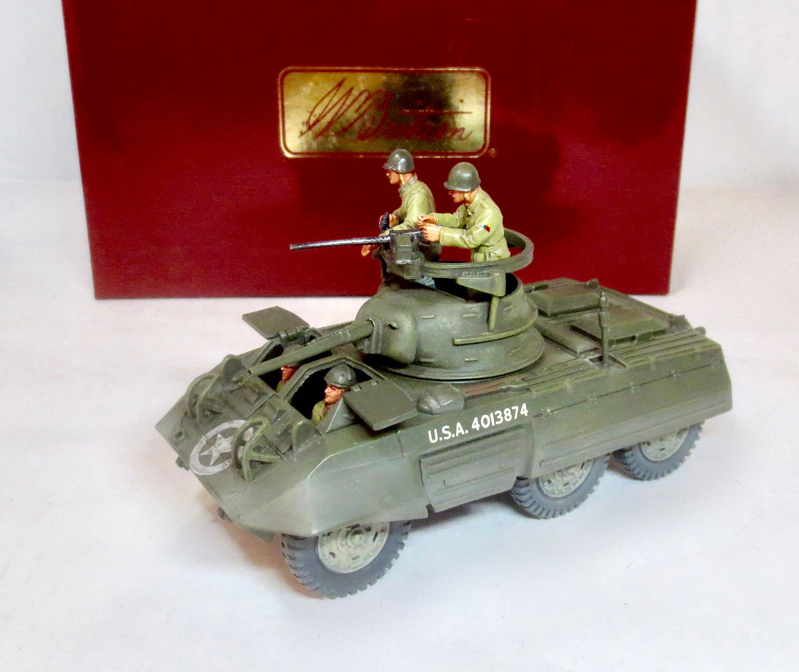 Britains #17585 US M8 Armoured Car (1 of 1)