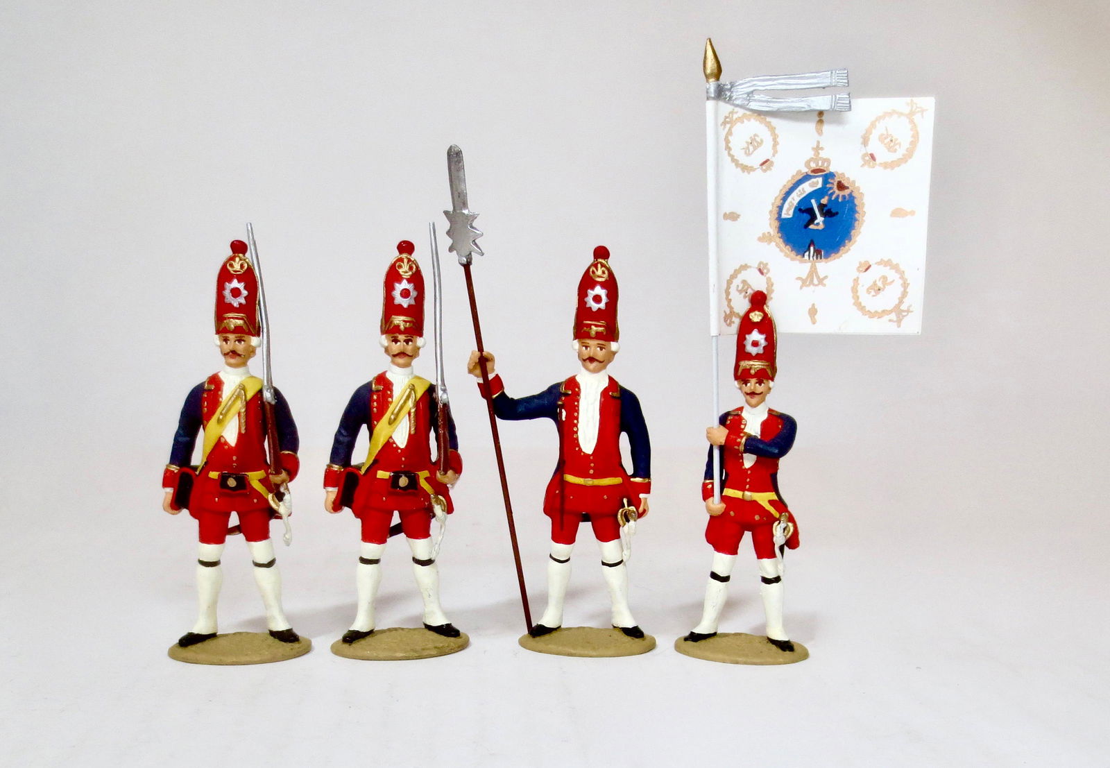 German Hessians with Flag Bearer (1 of 1)