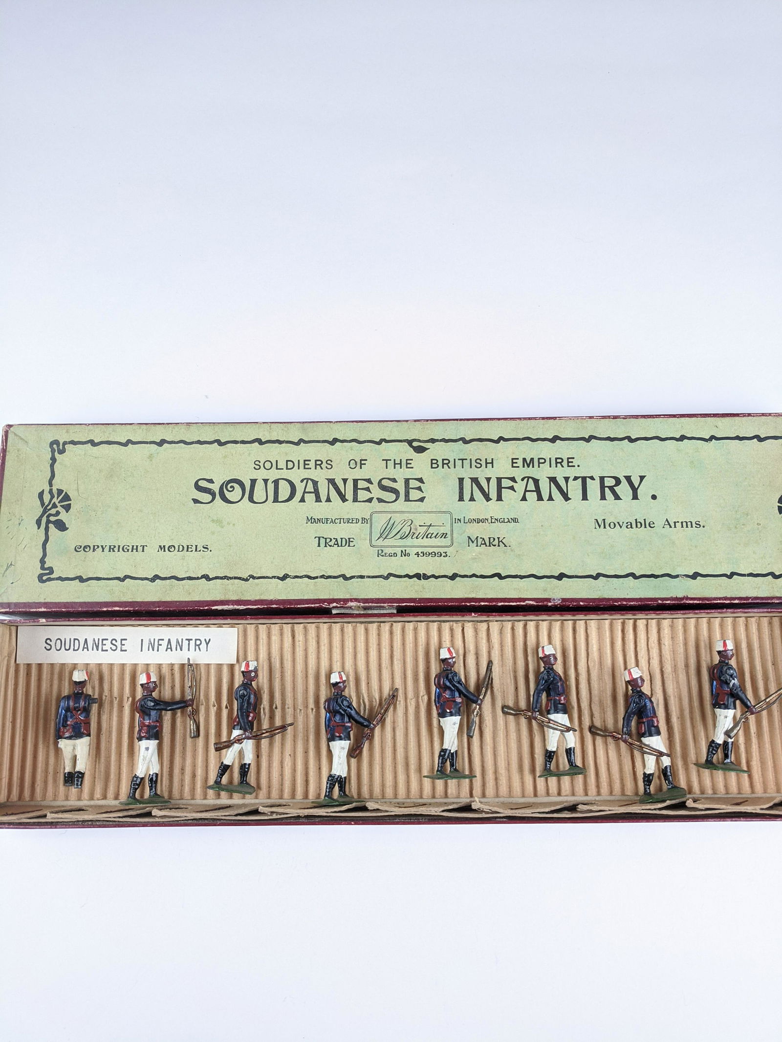 Britains #116 Soudanese Infantry Pre War (1 of 1)