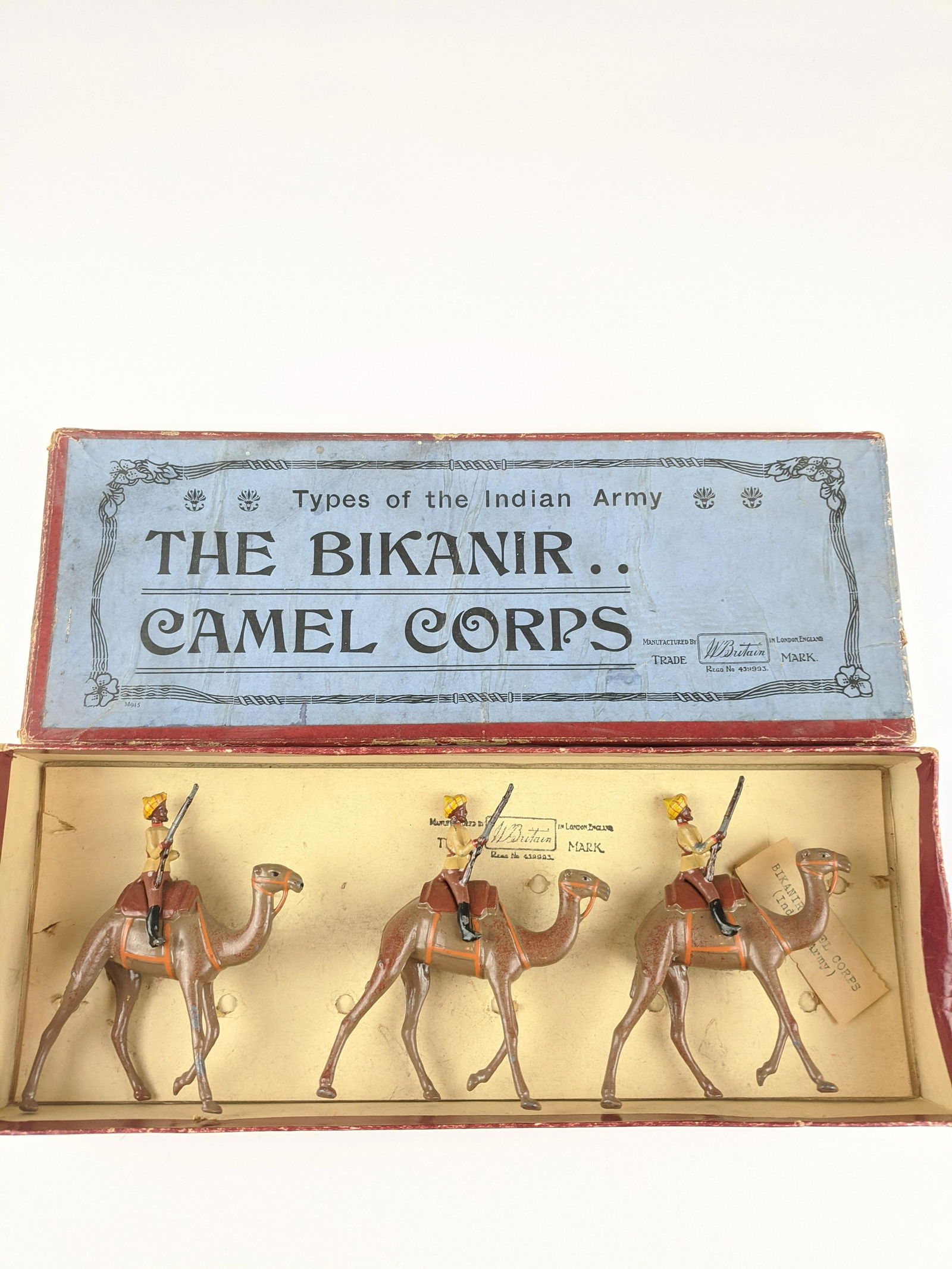 Britains #123 Bikanir Camel Corps Pre War (1 of 1)
