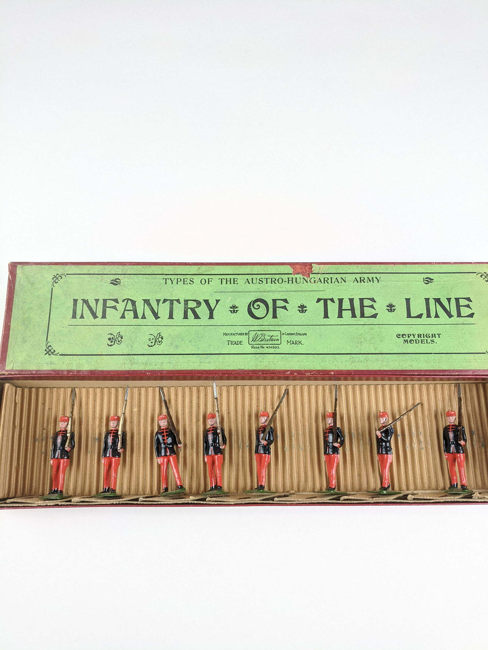 Britains #177 Austro-Hungarian Infantry Pre War (1 of 1)