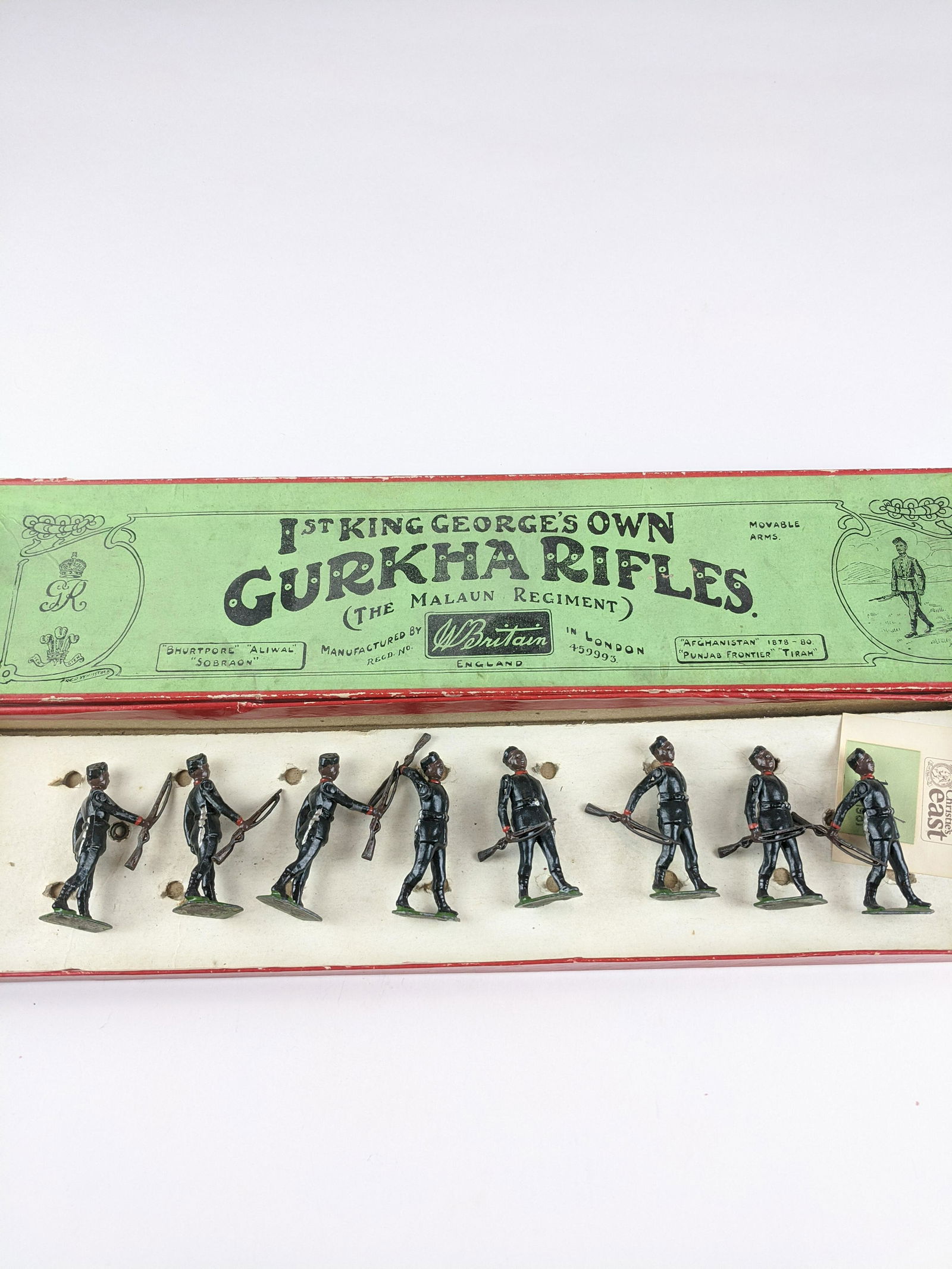 Britains #197 Gurkha Rifles Pre War (1 of 1)