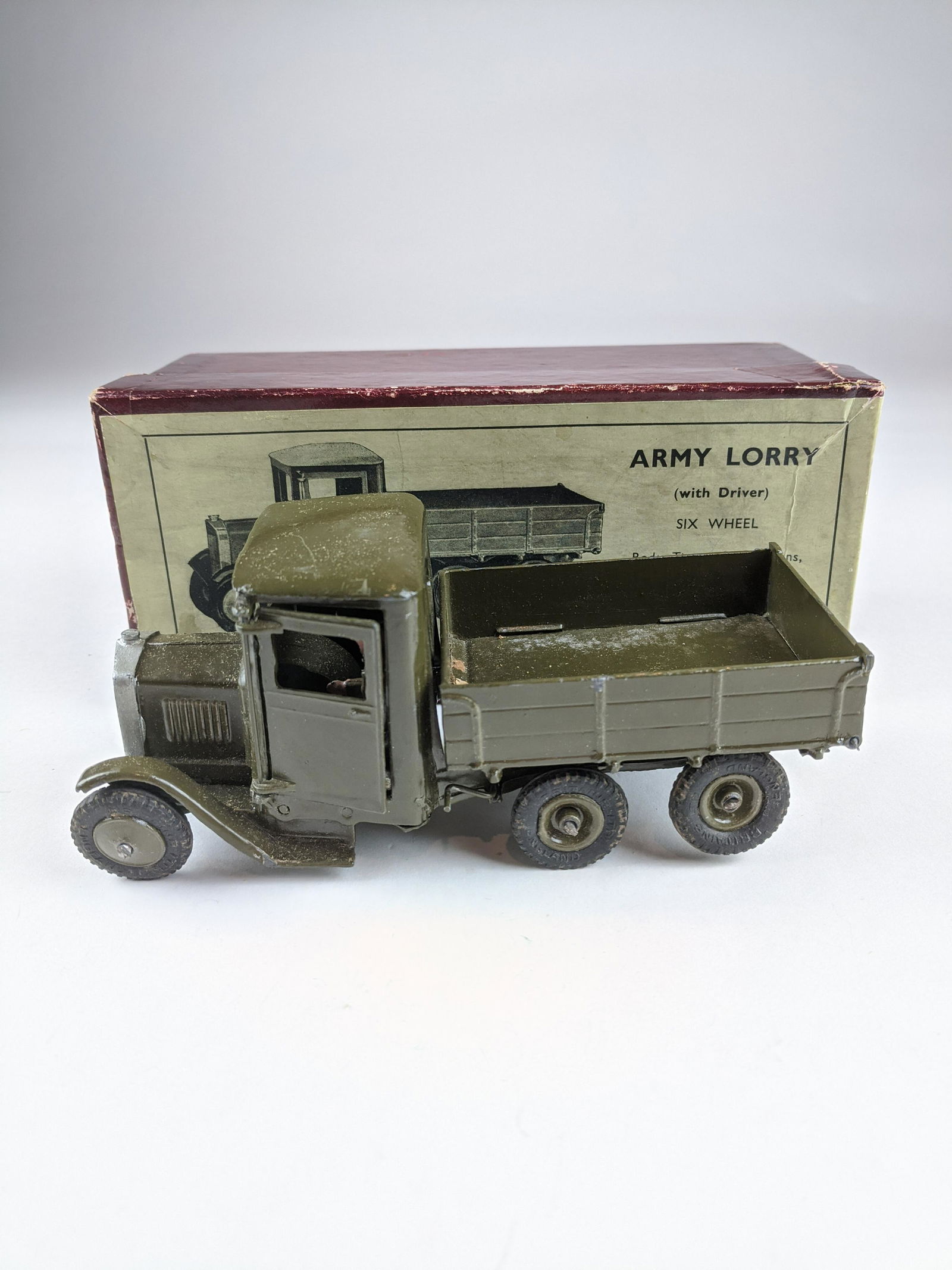 Britains #1335 Army Lorry with Driver Pre War (1 of 1)