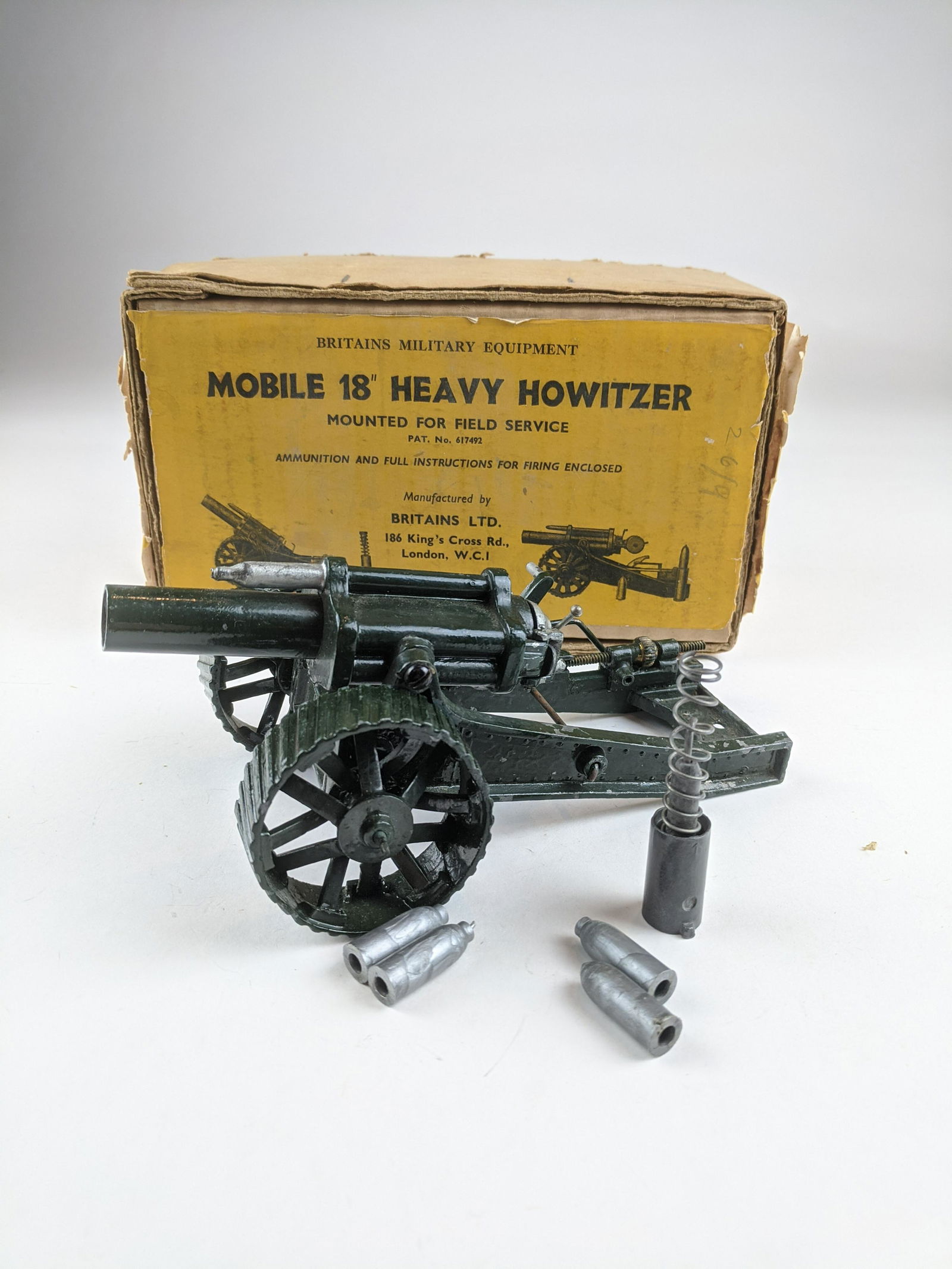 Britains #9740 18" Heavy Howitzer (1 of 1)