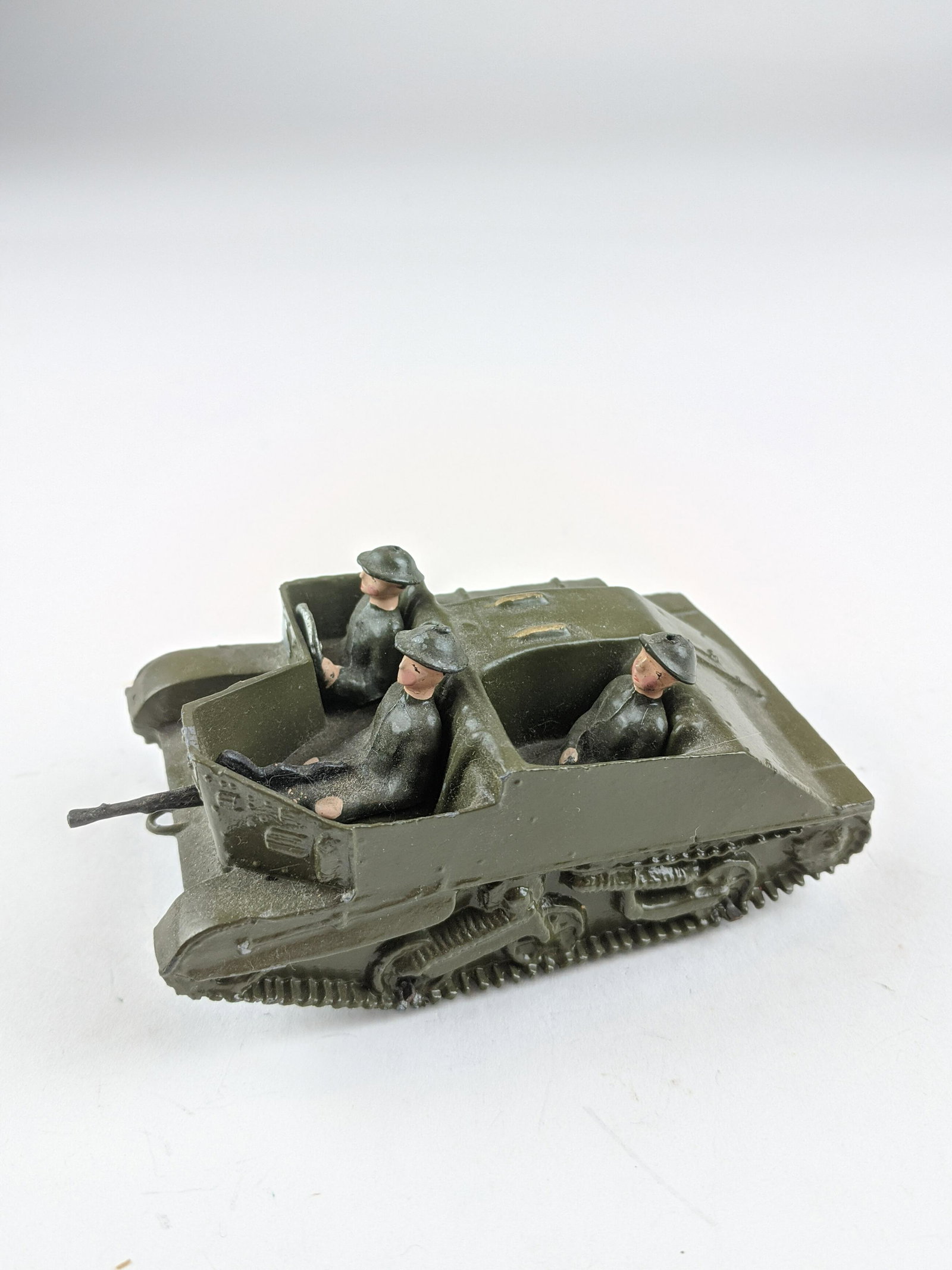 Britains Set #1876 Bren Gun Carrier Post War: 4 Pieces Condition Excellent No Box
