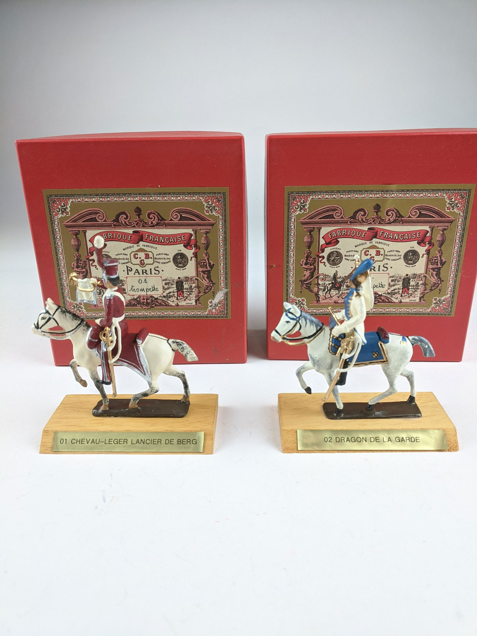 Mignot 01 Cheval-Leger & 02 Dragon De La Garde (1 of 1)