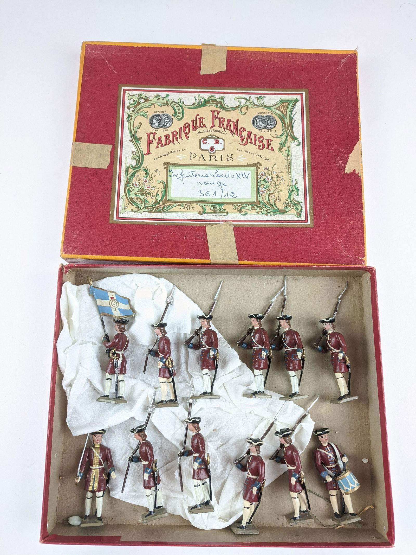 Mignot Infantry Louis XIV Rouge (1 of 1)