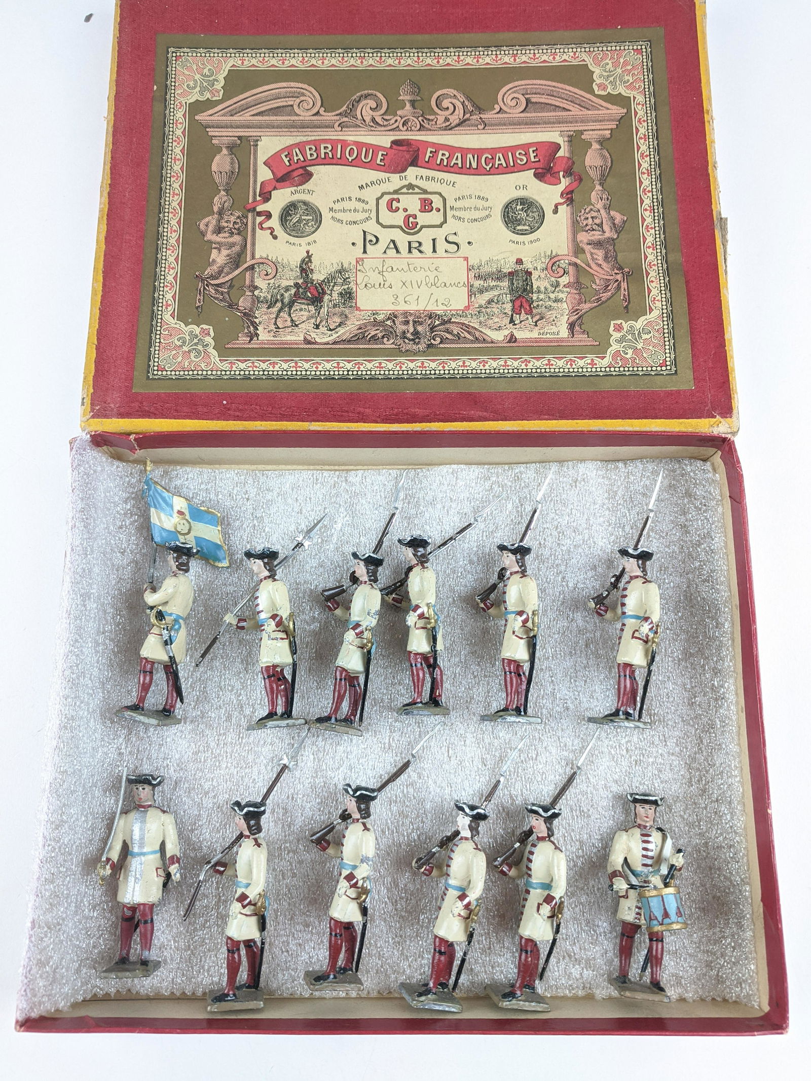 Mignot Infantry Louis XIV Blanca (1 of 1)