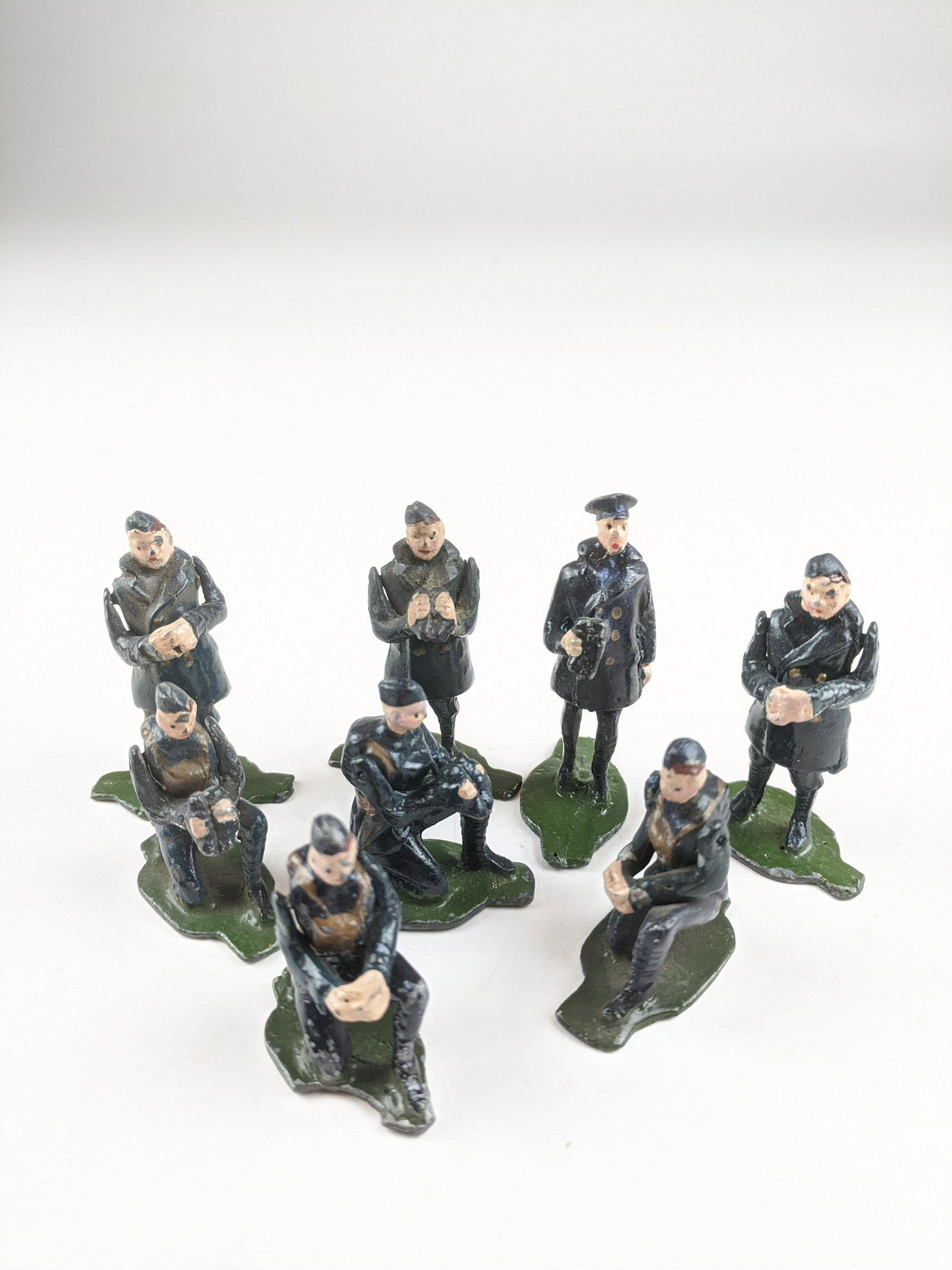 Comet RAF Radar Team Blue: 8 Pieces Condition Very Good No Box