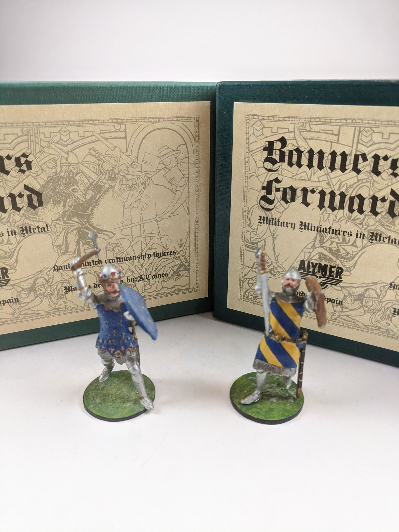 Banners Forward Bf-52 King John II & Bf-18 Aumale (1 of 1)