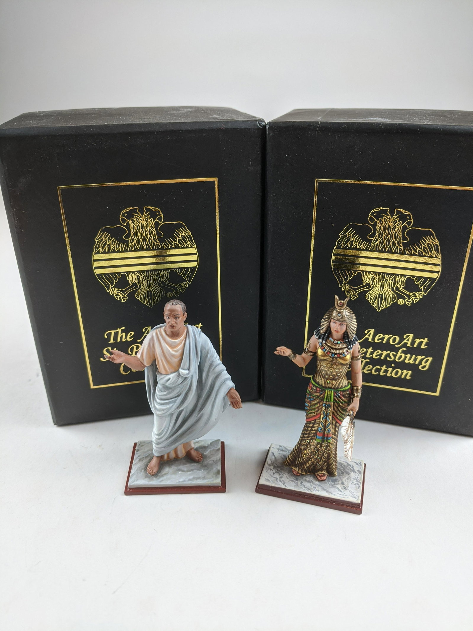 Russian Studios #6287 & #6284: 2 Pieces Condition Excellent Boxes Excellent