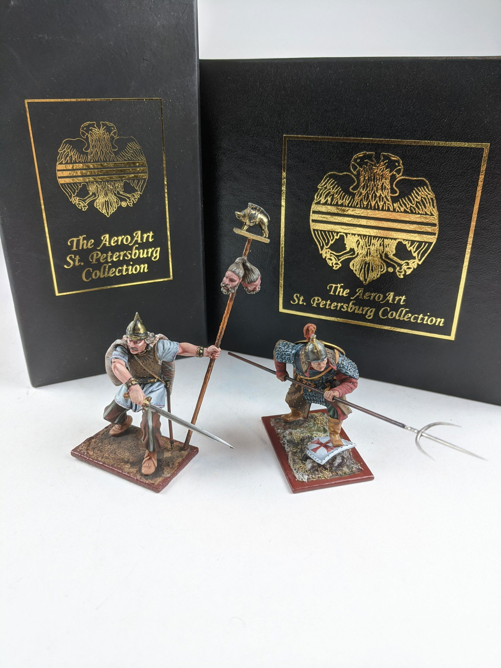 Russian Studios #3875 Celt Warrior & #6112 (1 of 1)