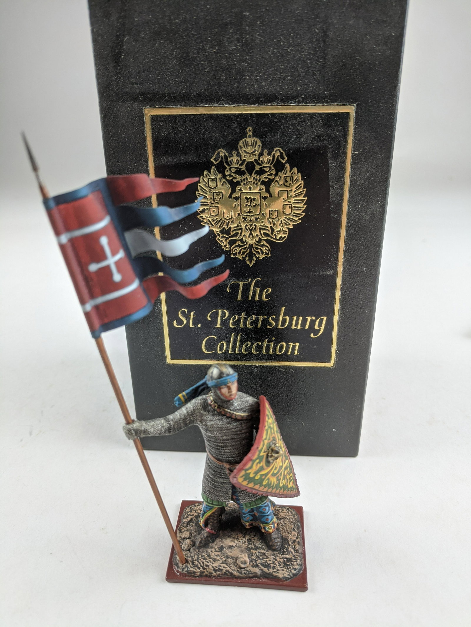 Russian Studios #6110.3 with Flag: 1 Piece Condition Excellent Box Excellent