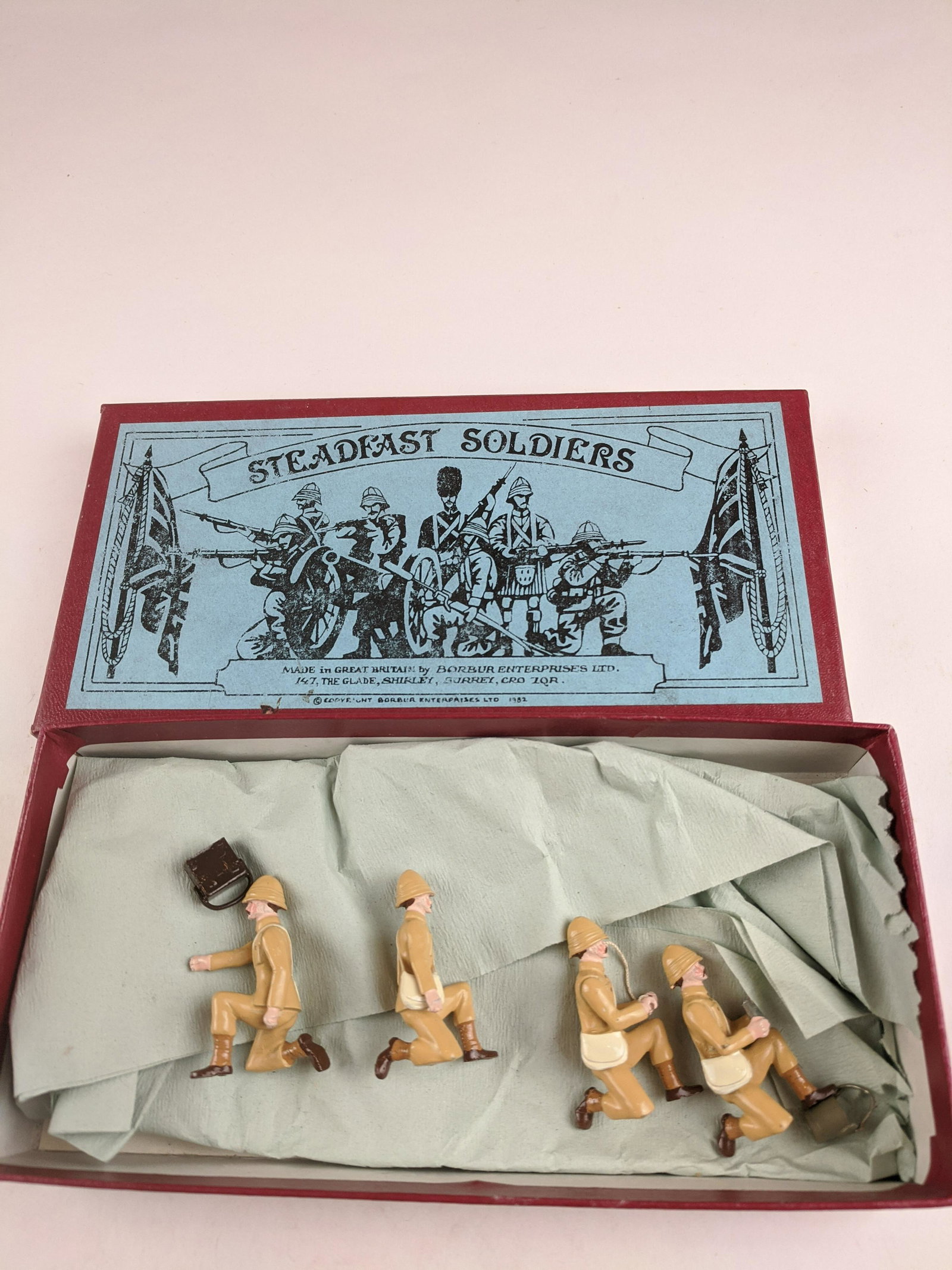 Steadfast Sf56 R.H.A. Gun Crew: 4 Pieces Condition Excellent Box Very Good