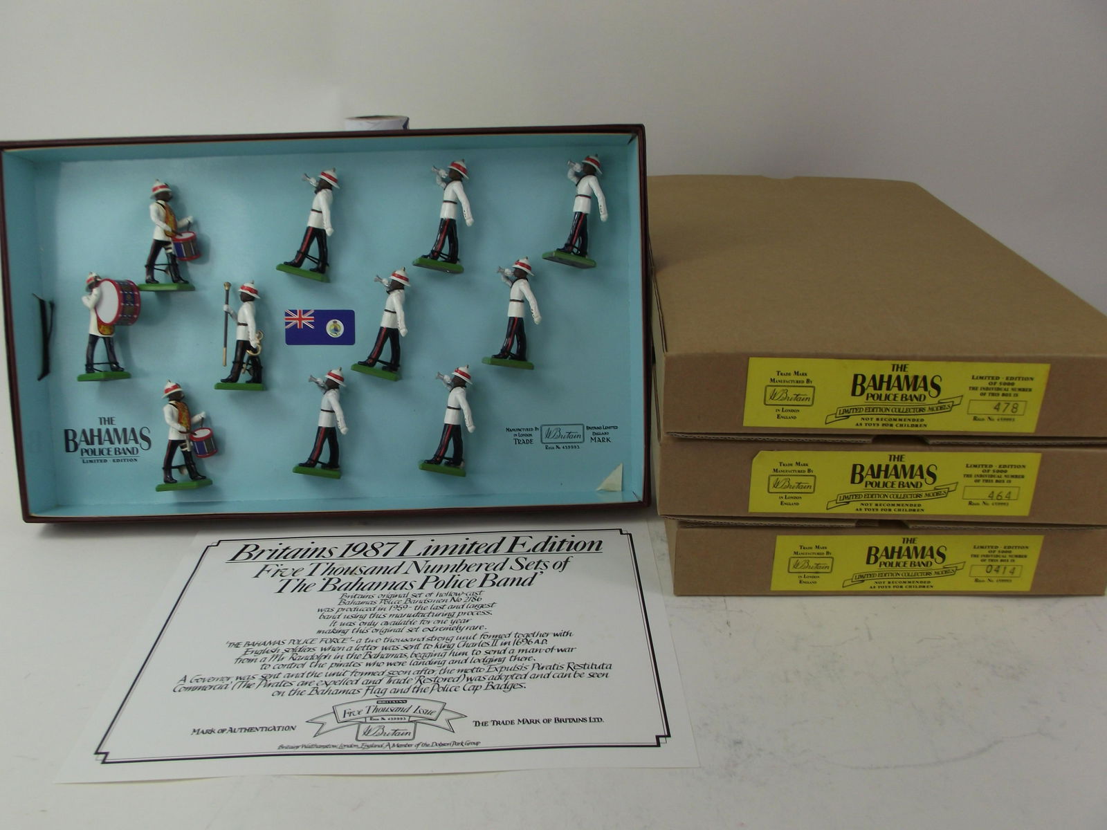 Britains #5187 The Bahamas Police Band (1 of 1)