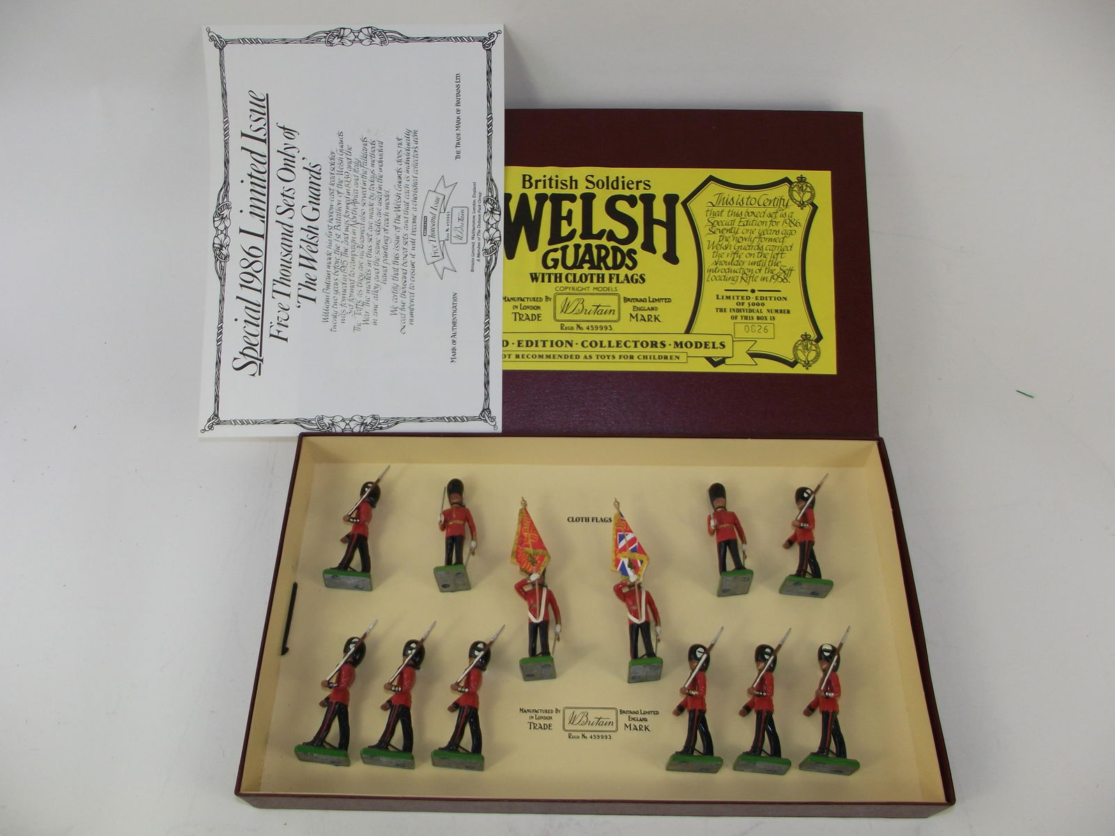 Britains #5186 Welsh Guards 1986 (1 of 1)