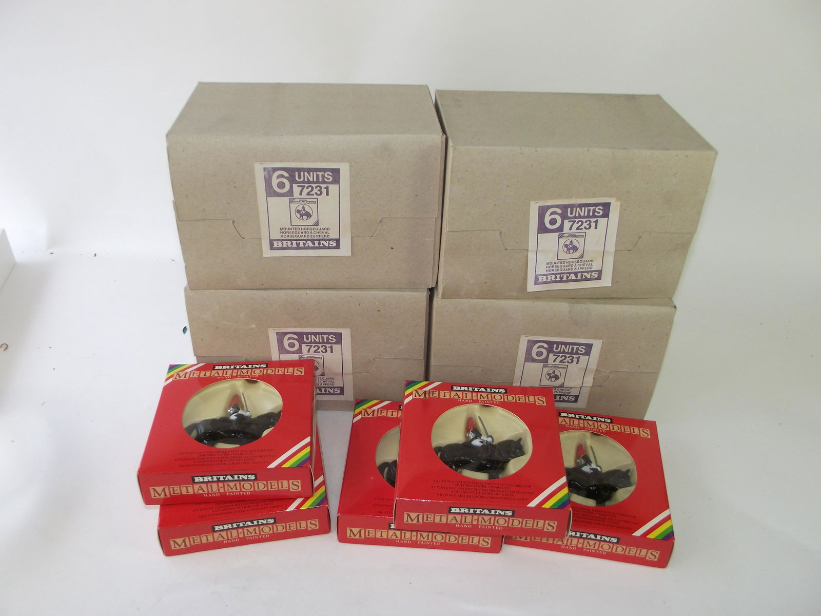 Britains 7231 Mounted Horse Guard (1 of 1)