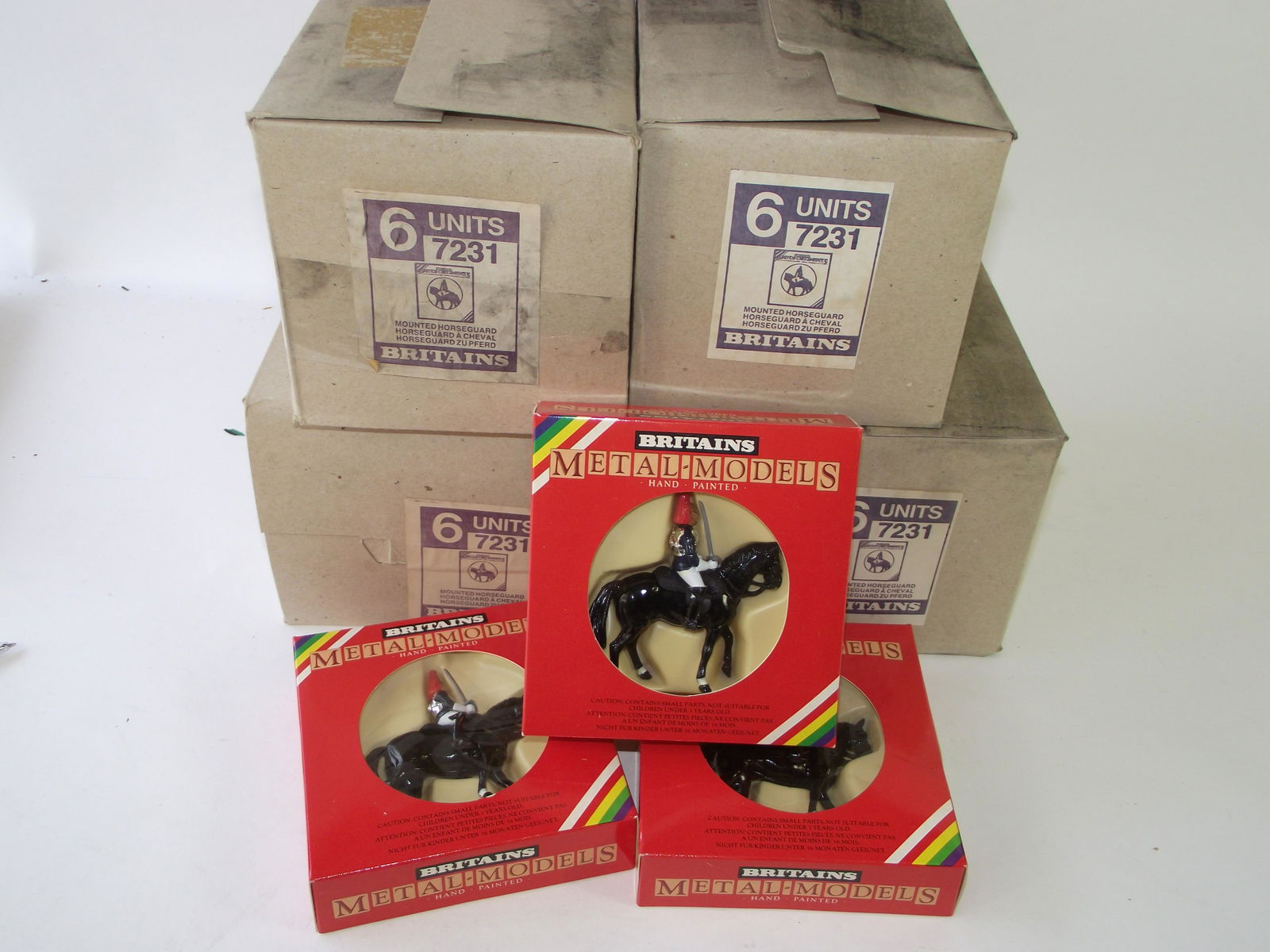 Britains 7231 Mounted Horse Guard (1 of 1)