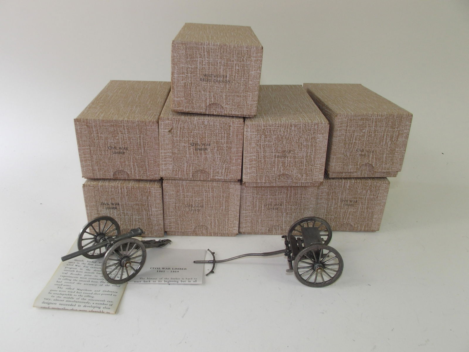 Devereaux Pewter Collection Civil War Limber (1 of 1)