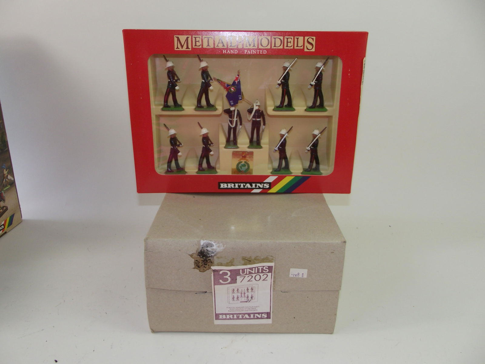 Britains #7202 10 Royal Marines Color Party (1 of 1)