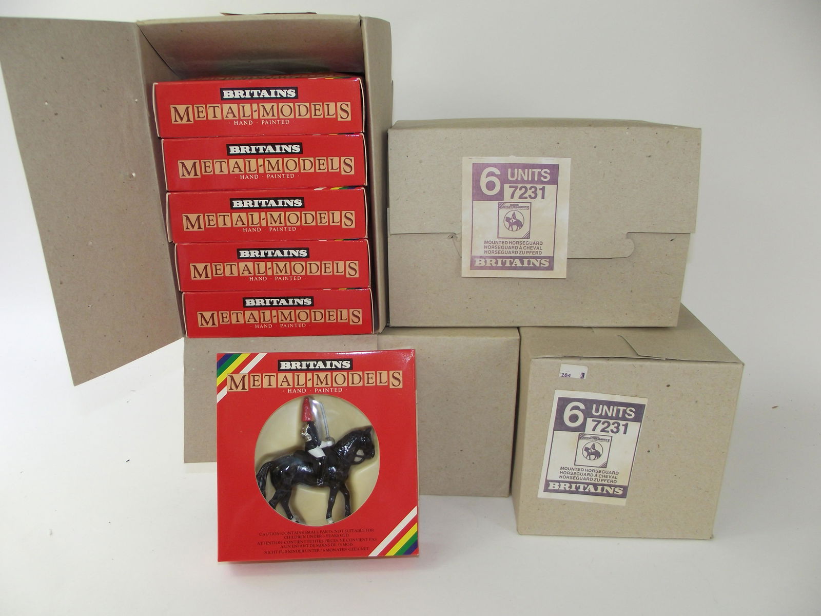 Britains 7231 Mounted Horse Guard (1 of 1)