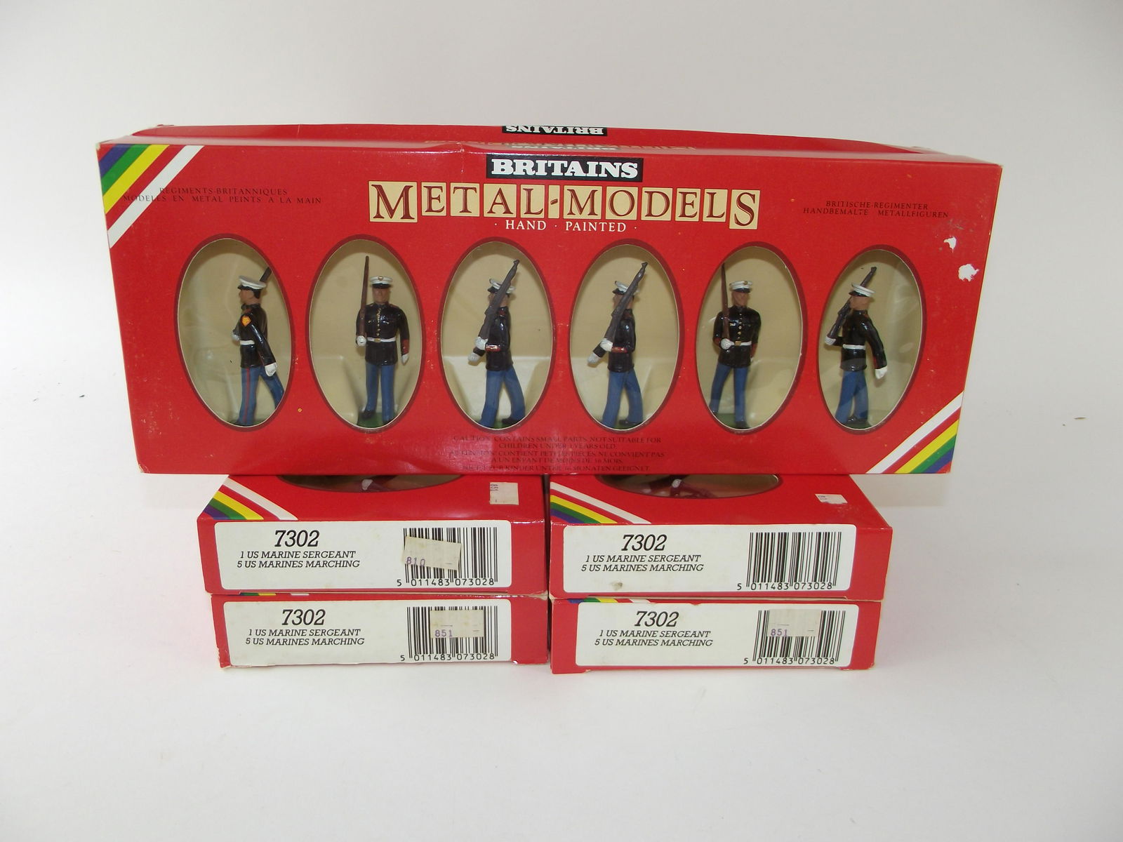 Britains Metal Models 7302 U.S. Marines (1 of 1)