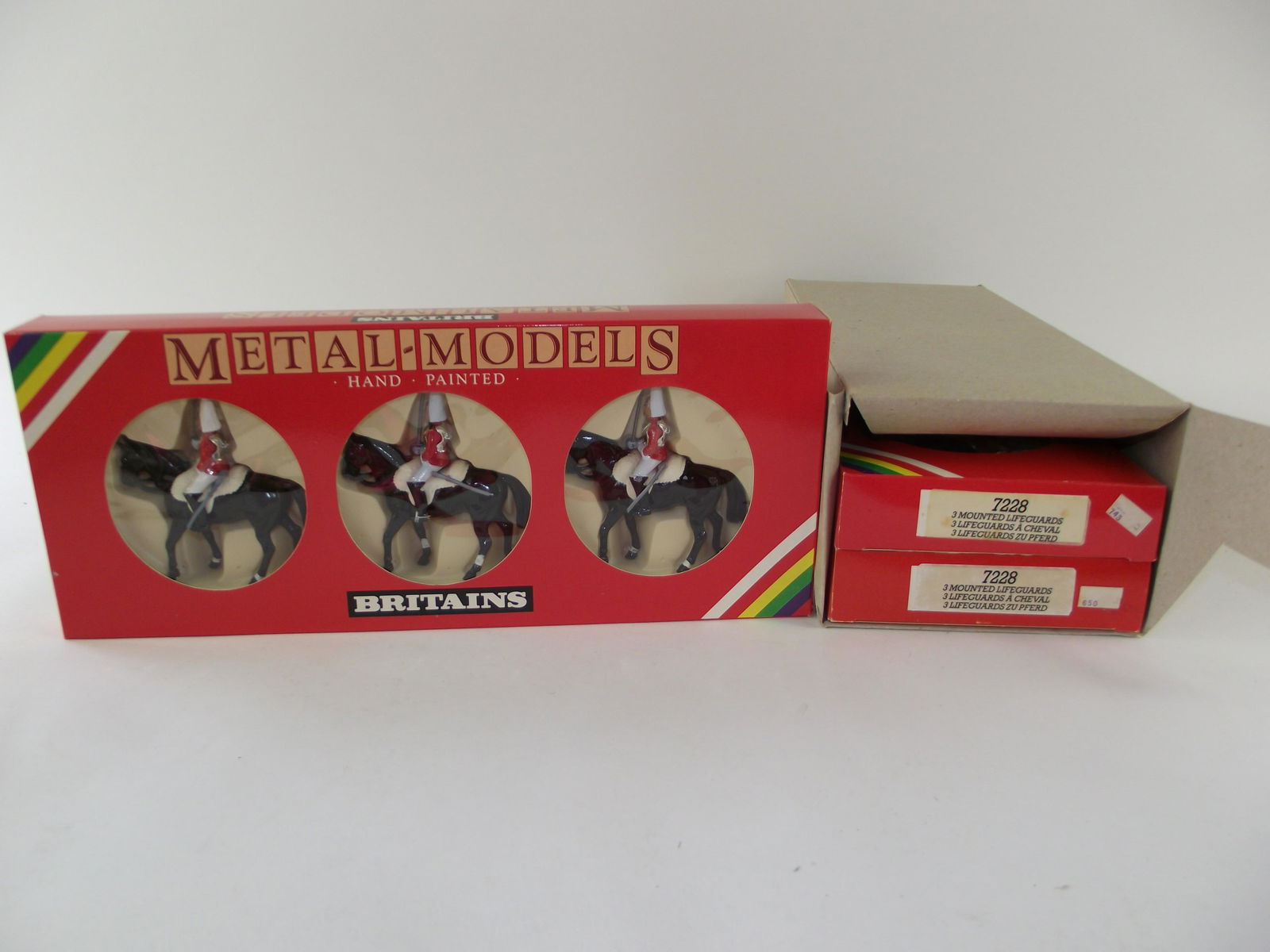 Britains 7228 3 Mounted Life Guards (1 of 1)