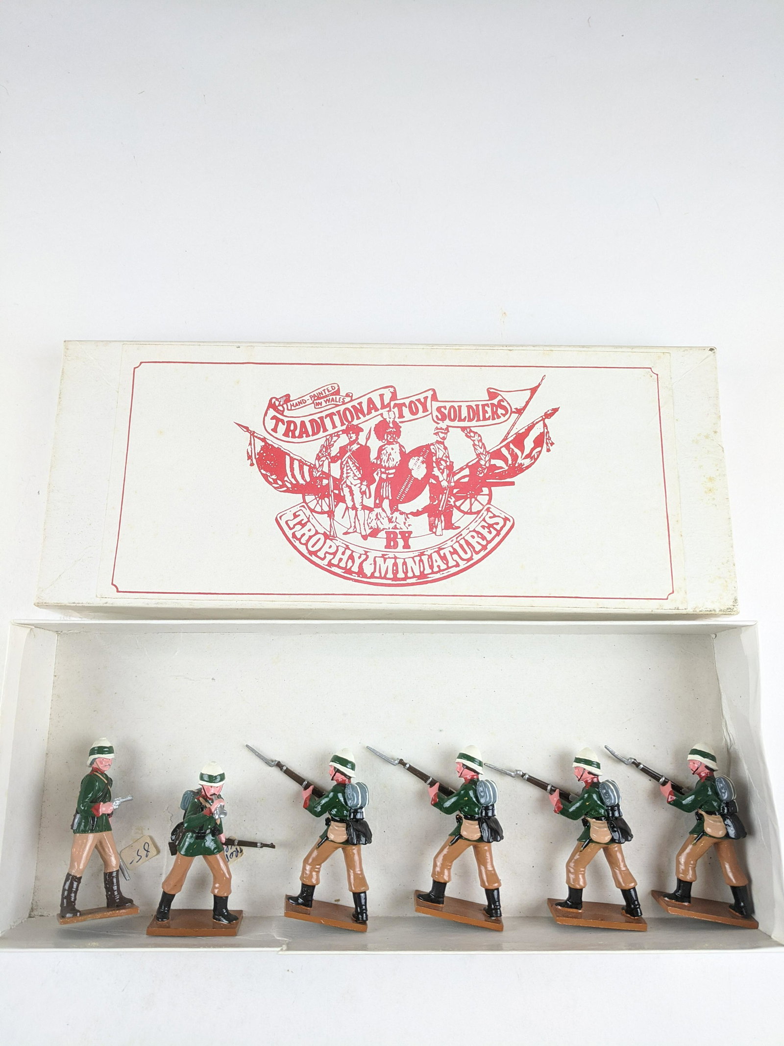 Trophy King's Royal Rifles: 6 Pieces Condition Excellent Box Fair