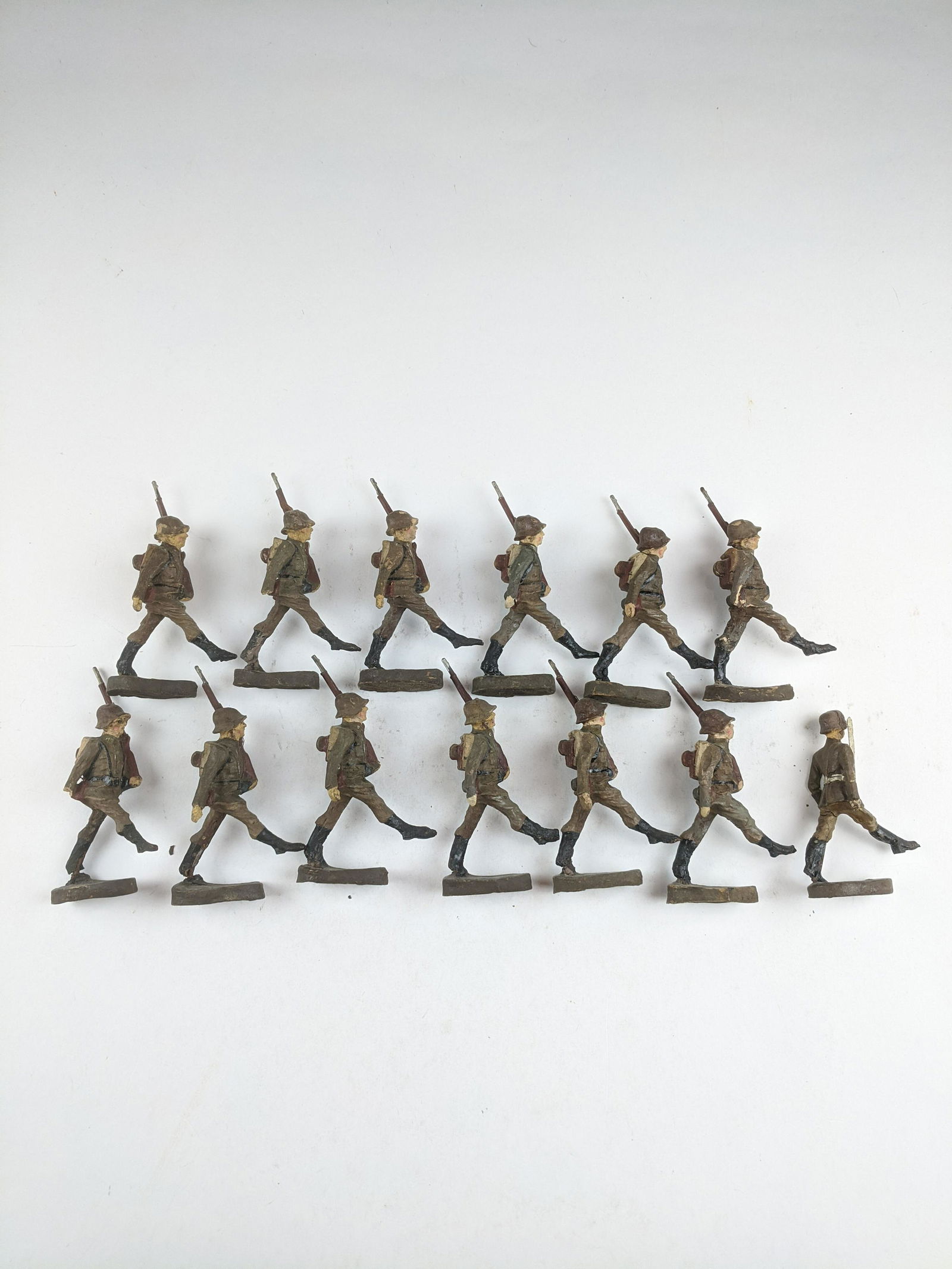 Elastolin WWII Goose Stepping Germans (1 of 1)