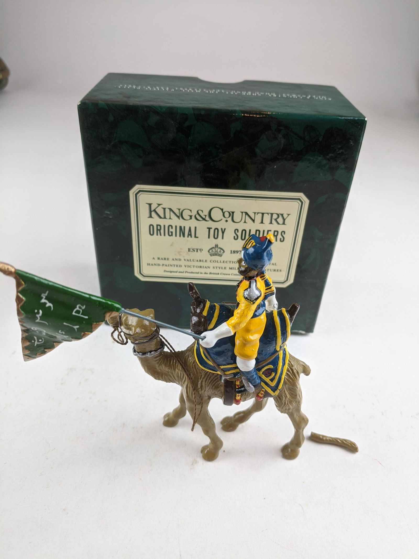 King & Country Arab On Camel With Flag (1 of 1)