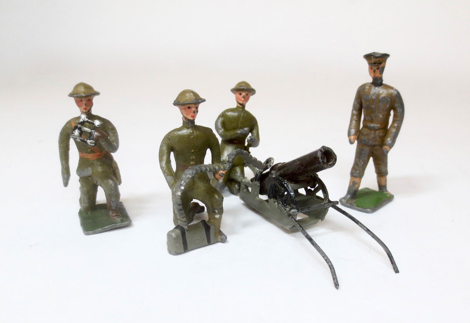 Heyde WW1 MG with Crew: 5 pieces. Excellent to very good condition. Unboxed.