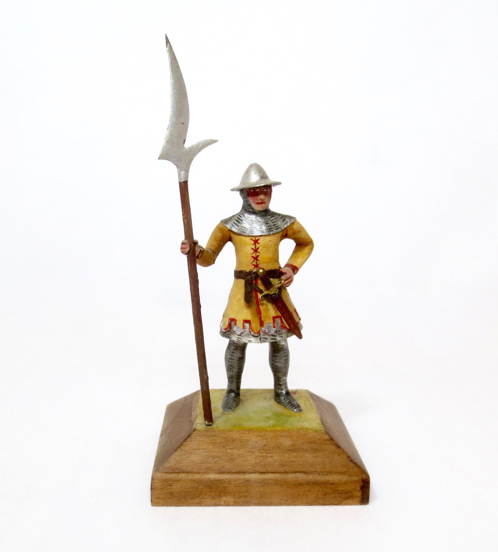 Marcel Baldet "Homme de Pied": Crusades, XII Century. Signed on bottom of the base. 54mm. Excellent condition.