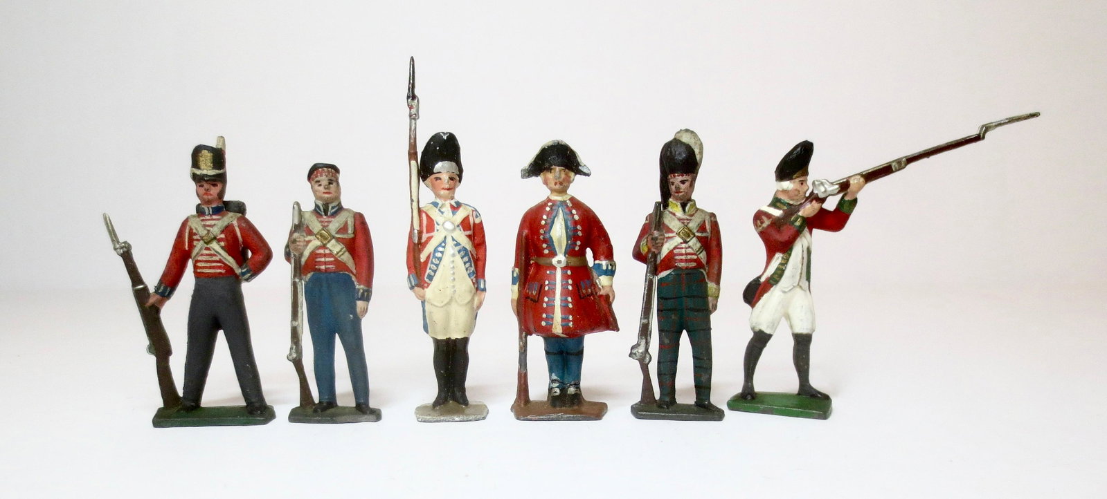 Jones - George Keester Special Paint Figures: Highly detailed and beautifully painted. 6 pieces. Excellent condition. Unboxed.