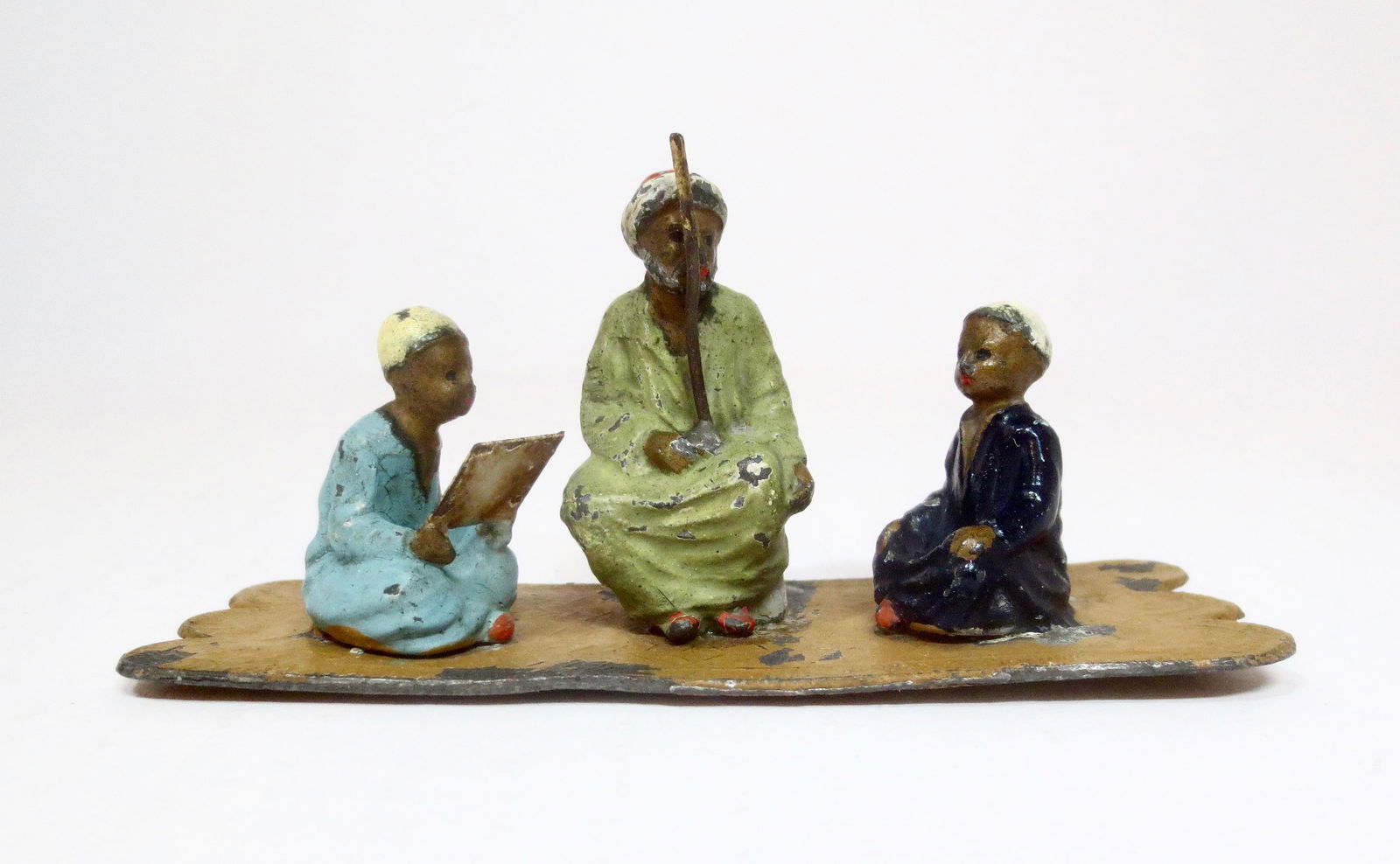 Heyde Arab Teacher with Children Students: 40mm tall. Excellent condition. No box.