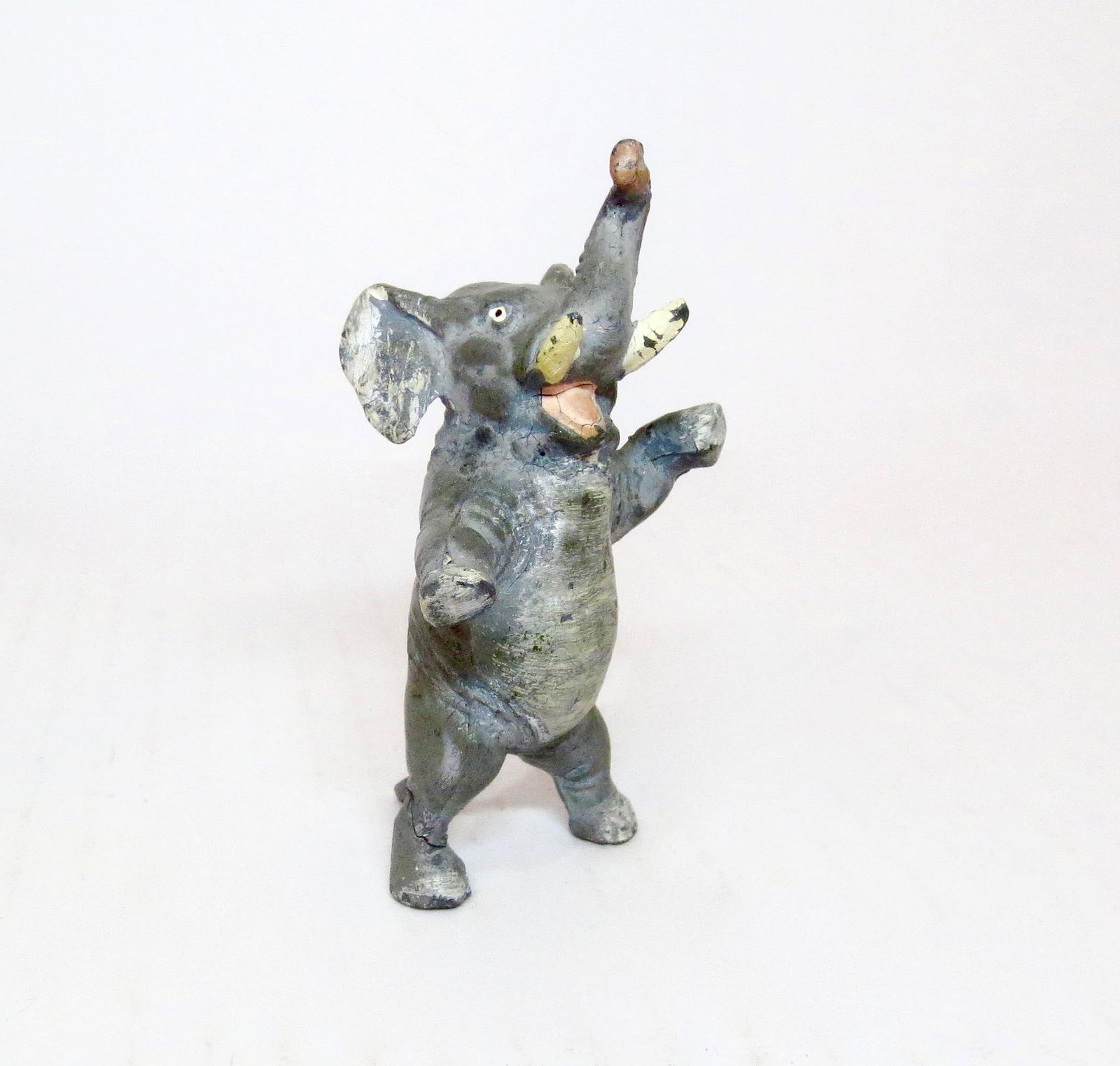 Heyde Dancing Elephant: Charming figure. 90mm tall. Very good condition (hairline crack on hind leg). Unboxed.