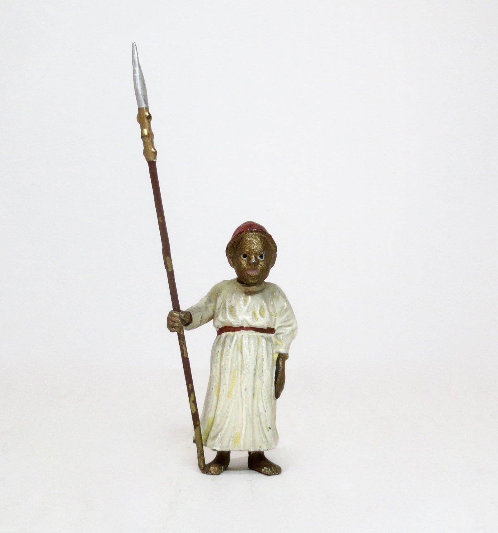Heyde Nodder Arab Child with Spear: 60mm tall to the top of his hat. 1 piece. Excellent condition. Unboxed.