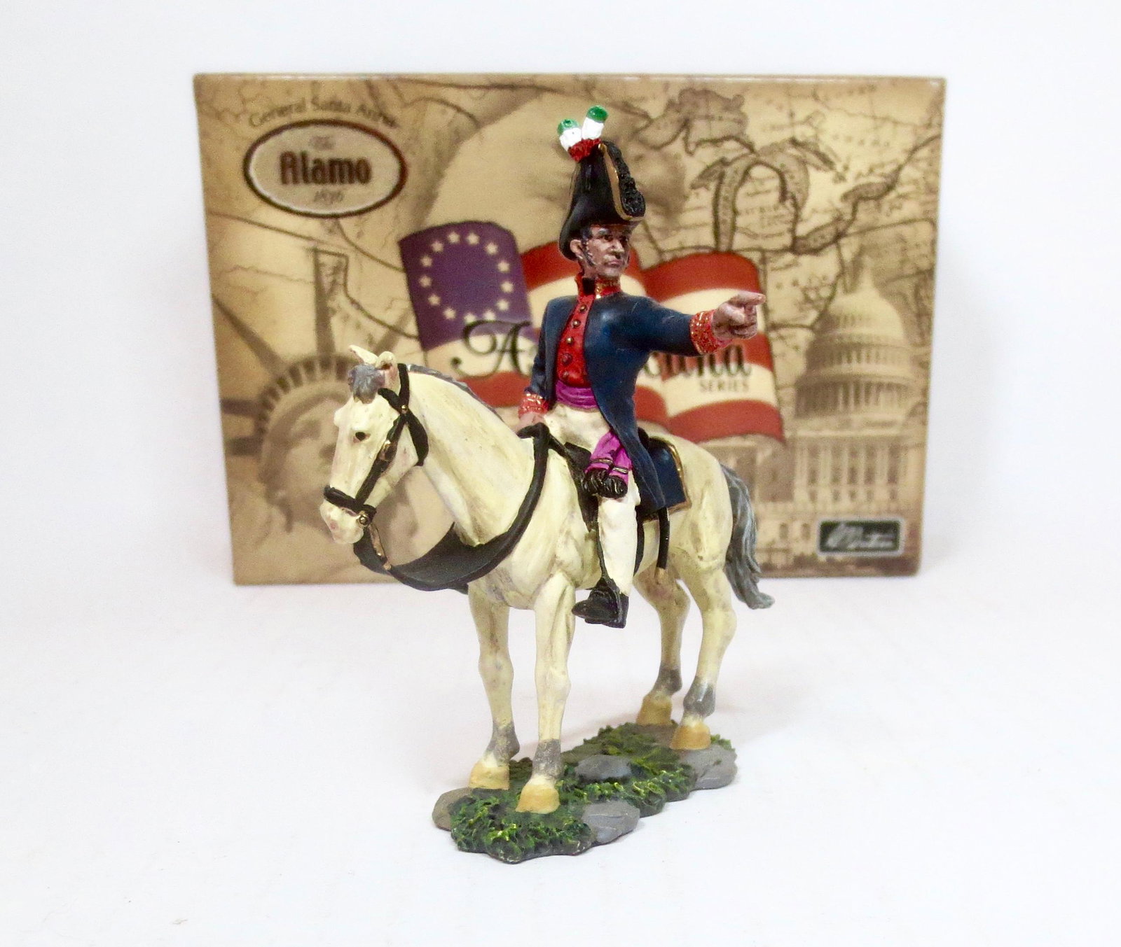 Britains #17469 General Santa Anna: From "The Alamo" series. 1 piece. Near mint condition. Box excellent.