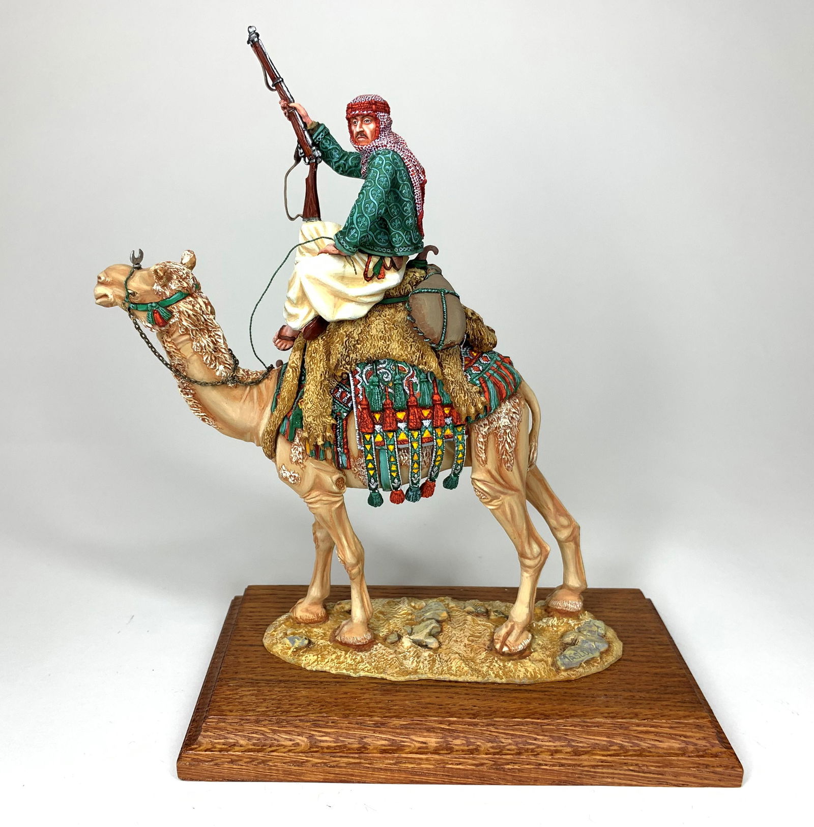 Russian St. Petersburg Mounted Arab on Camel (1 of 2)