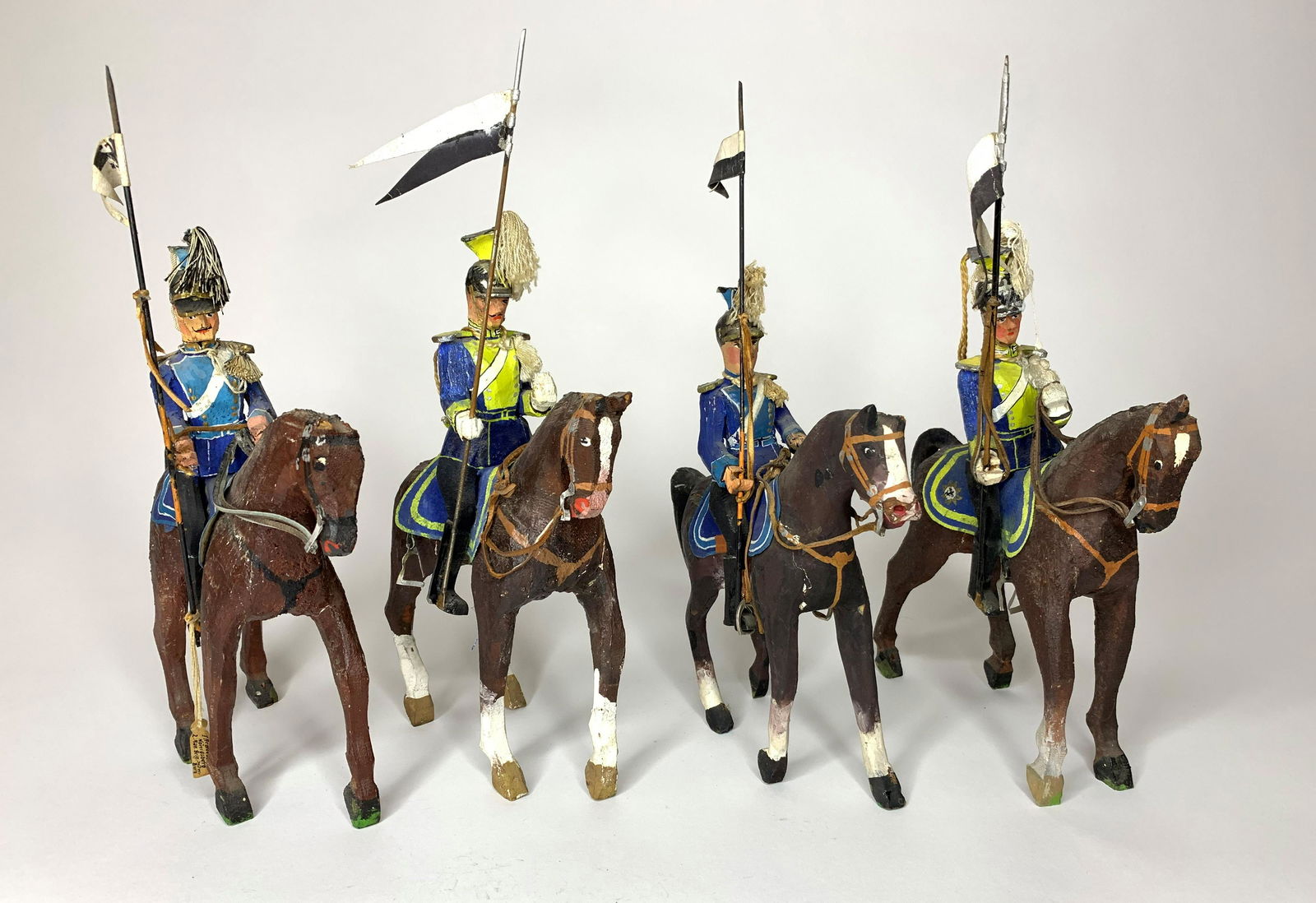 Folk Art German Mounted Lancers (1 of 1)