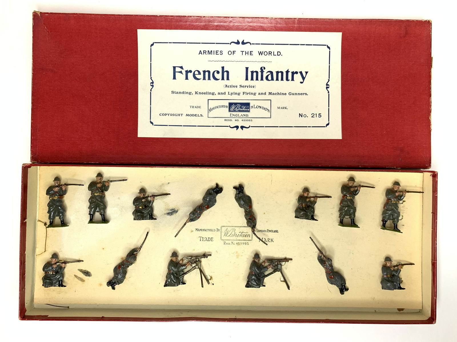 Britains Set #215 French Infantry (1 of 1)